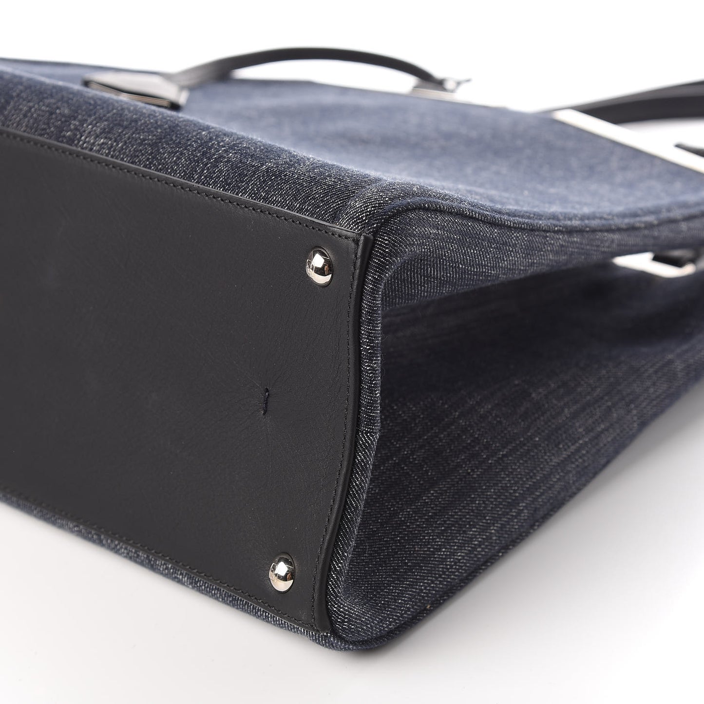 Denim Large 3Jours Tote Blue