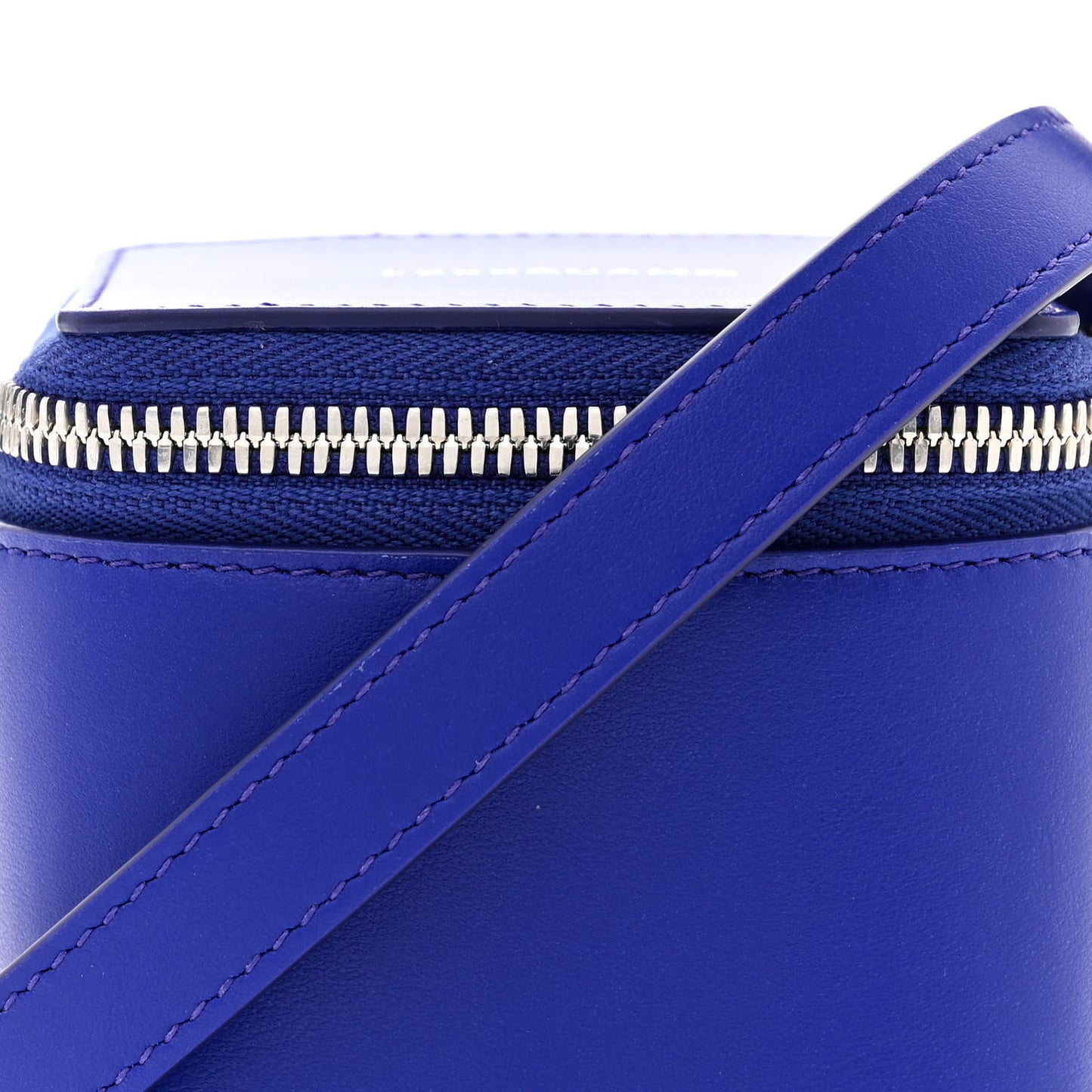 Calfskin Micro Vanity Bag Lapis Lazuli