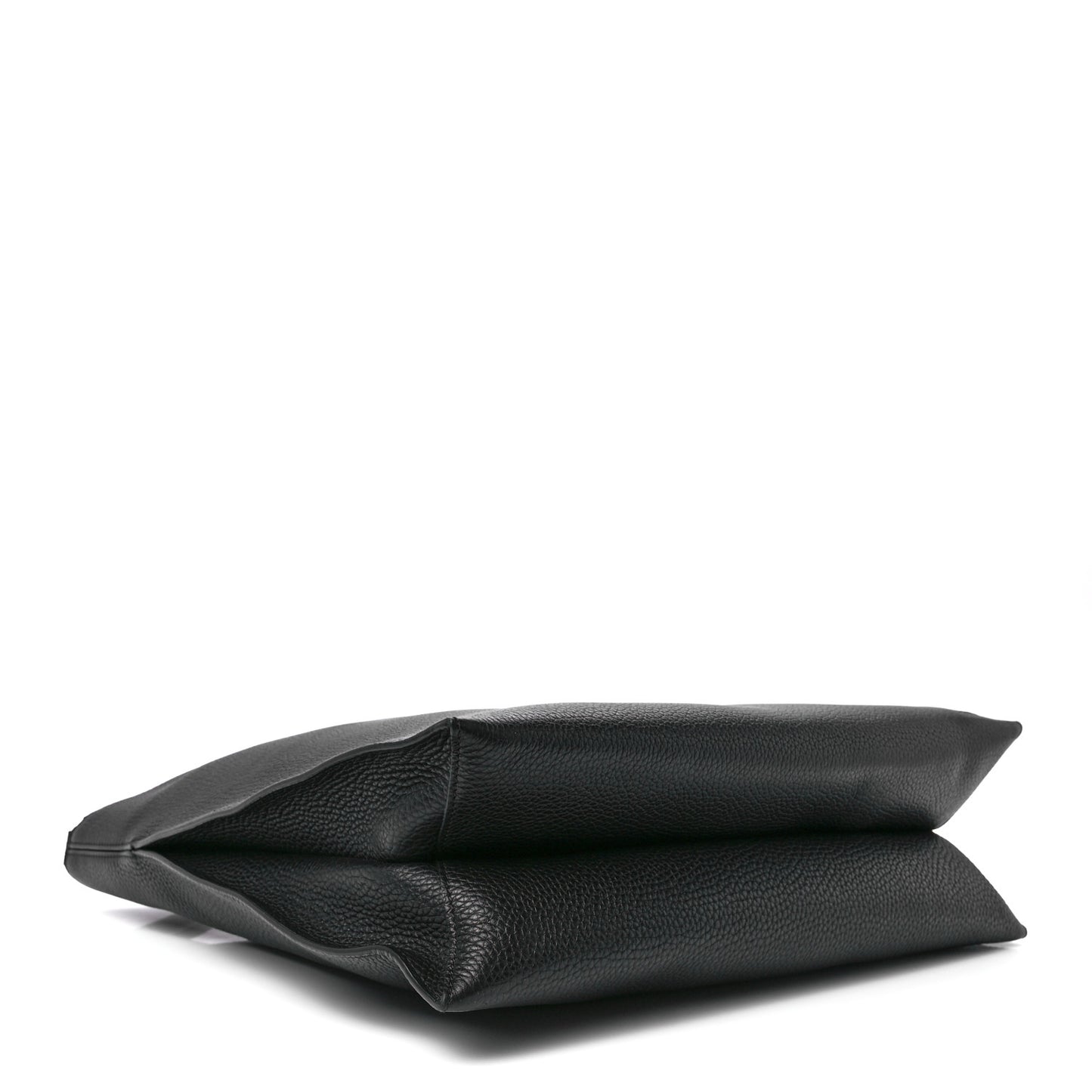 Pebbled Calfskin Small Alix Padlock Zip Hobo Bag Black