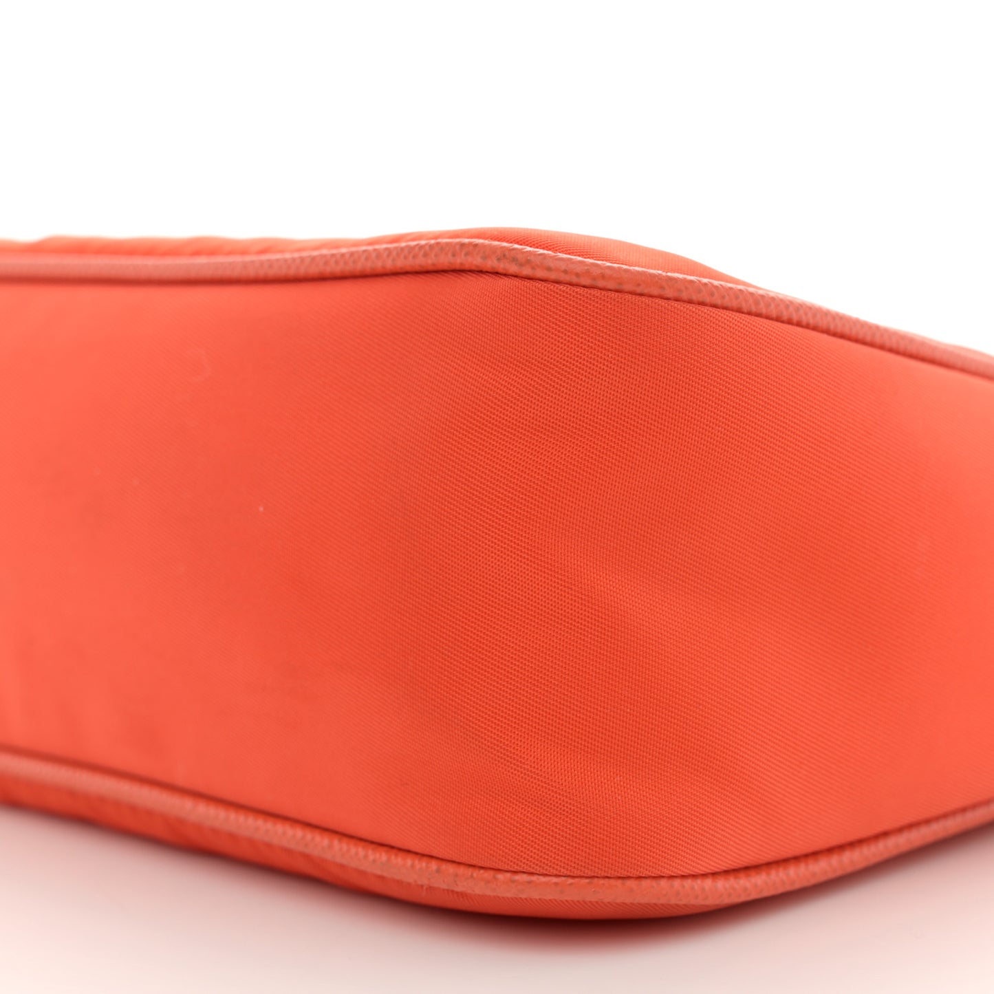 Re-Nylon Saffiano Mini Re-Edition 2005 Bag Arancio