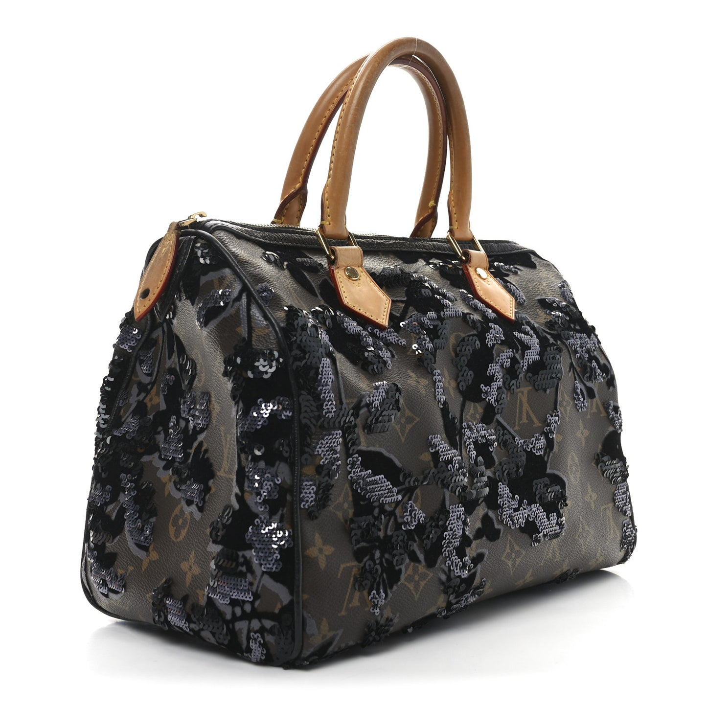Monogram Fleur De Jais Sequins Speedy 30