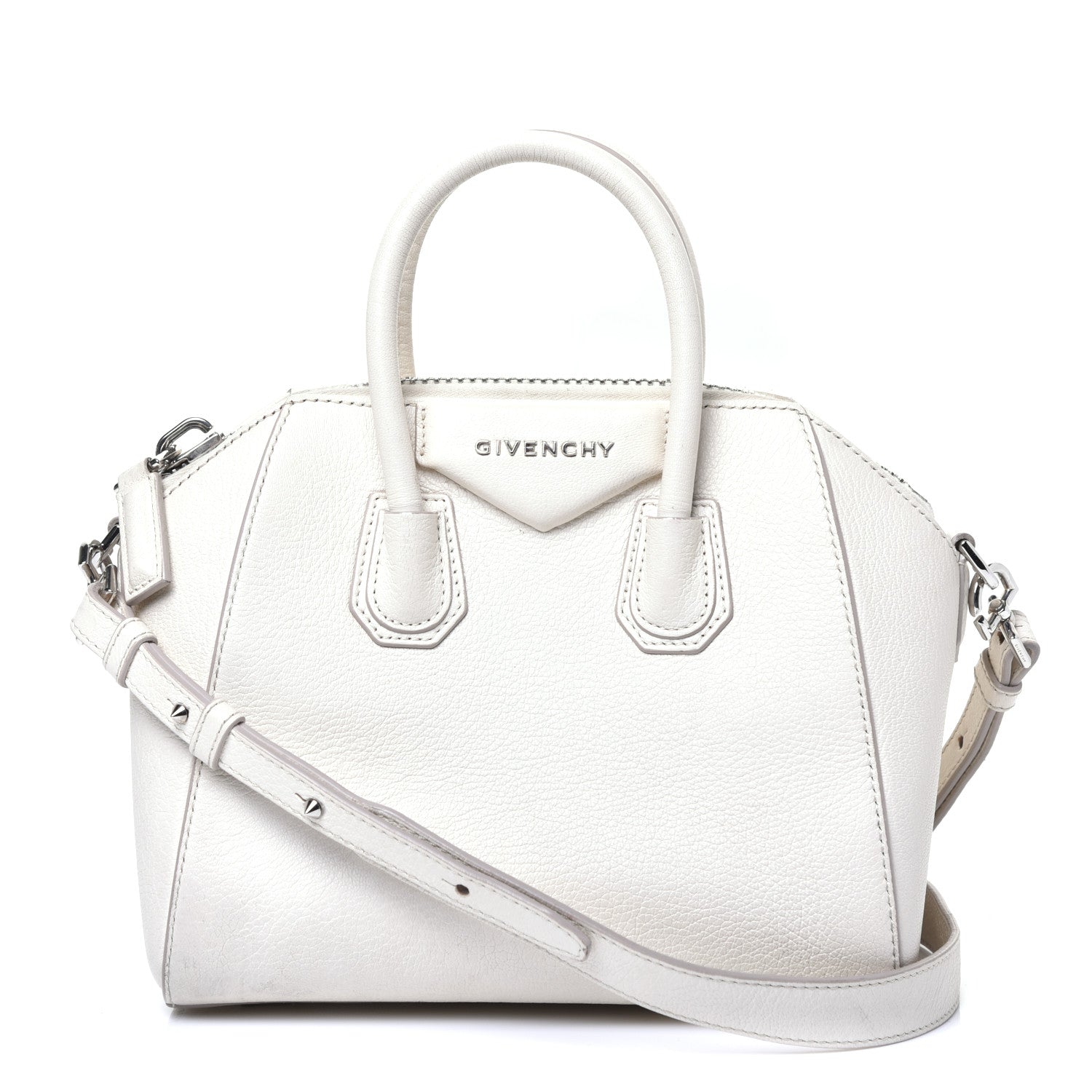 Givenchy Sugar Goatskin Small Antigona Off White 1 of 13