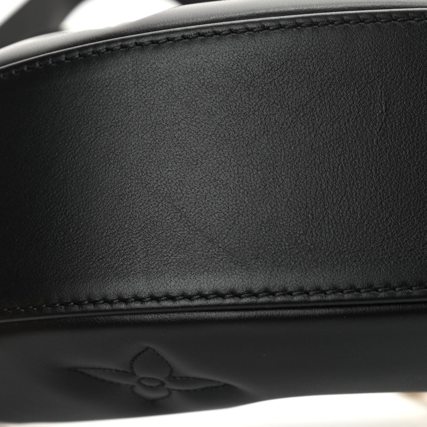 Calfskin Bubblegram Over The Moon Black
