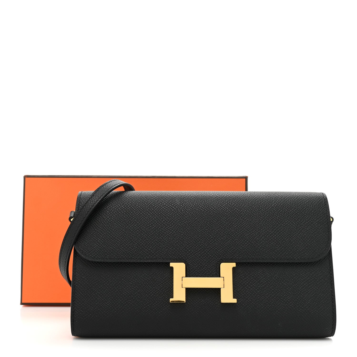Hermes Epsom Constance Wallet To Go Black 15 of 15