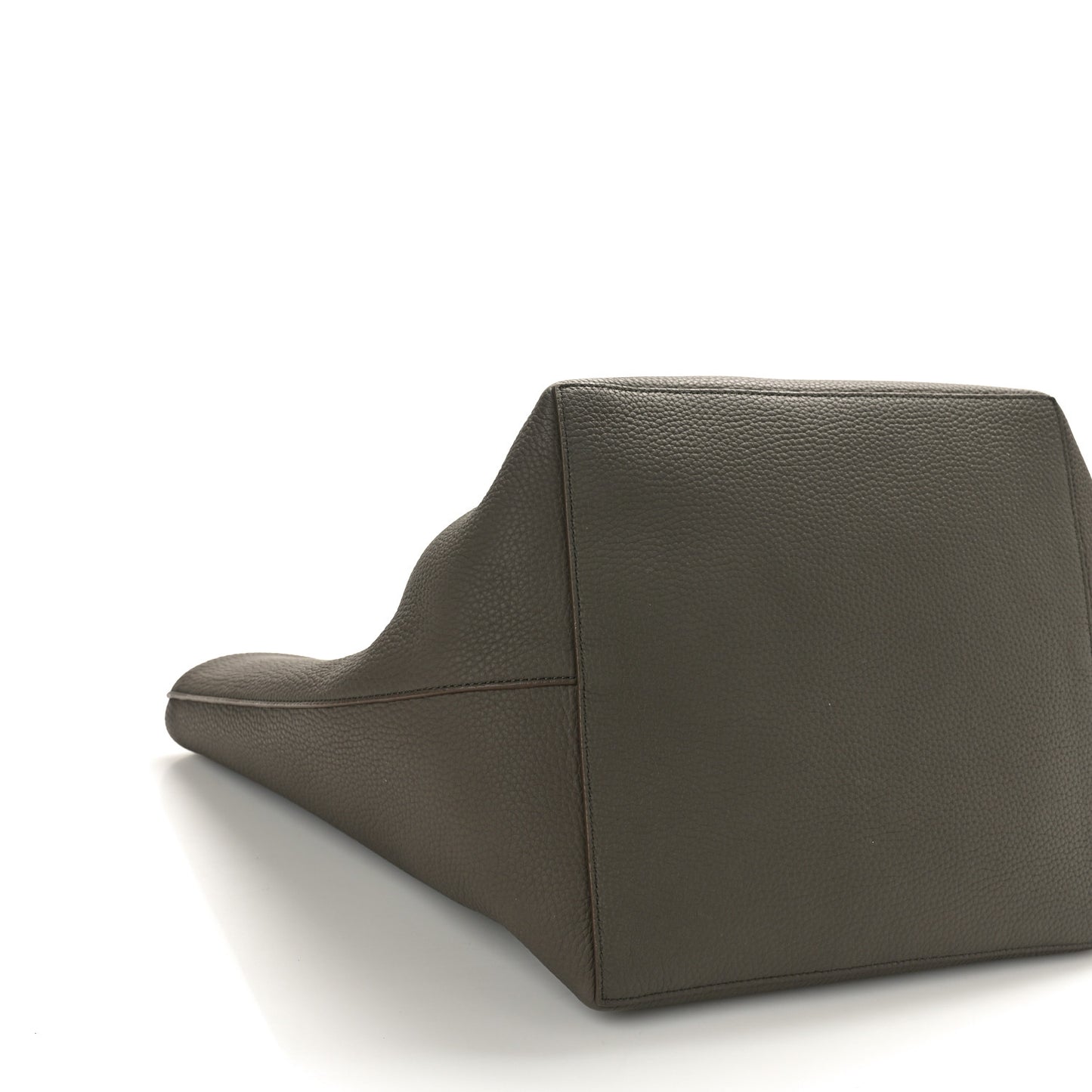 Grained Calfskin Park Tote Three Elephant