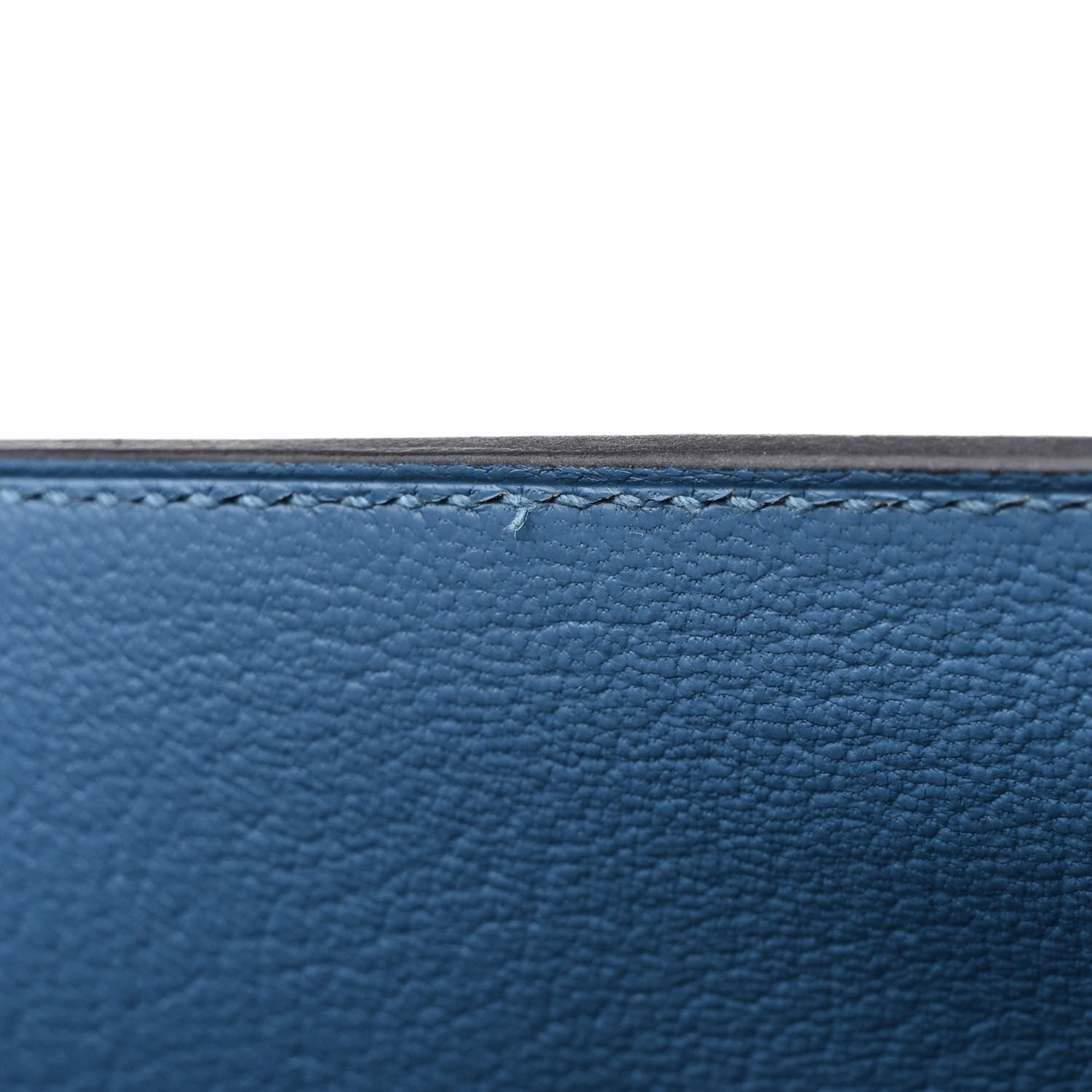 Hermes Togo Kelly Retourne 32 Azur 12 of 15