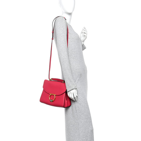 Calfskin Small Margot Top Handle Satchel Ribes