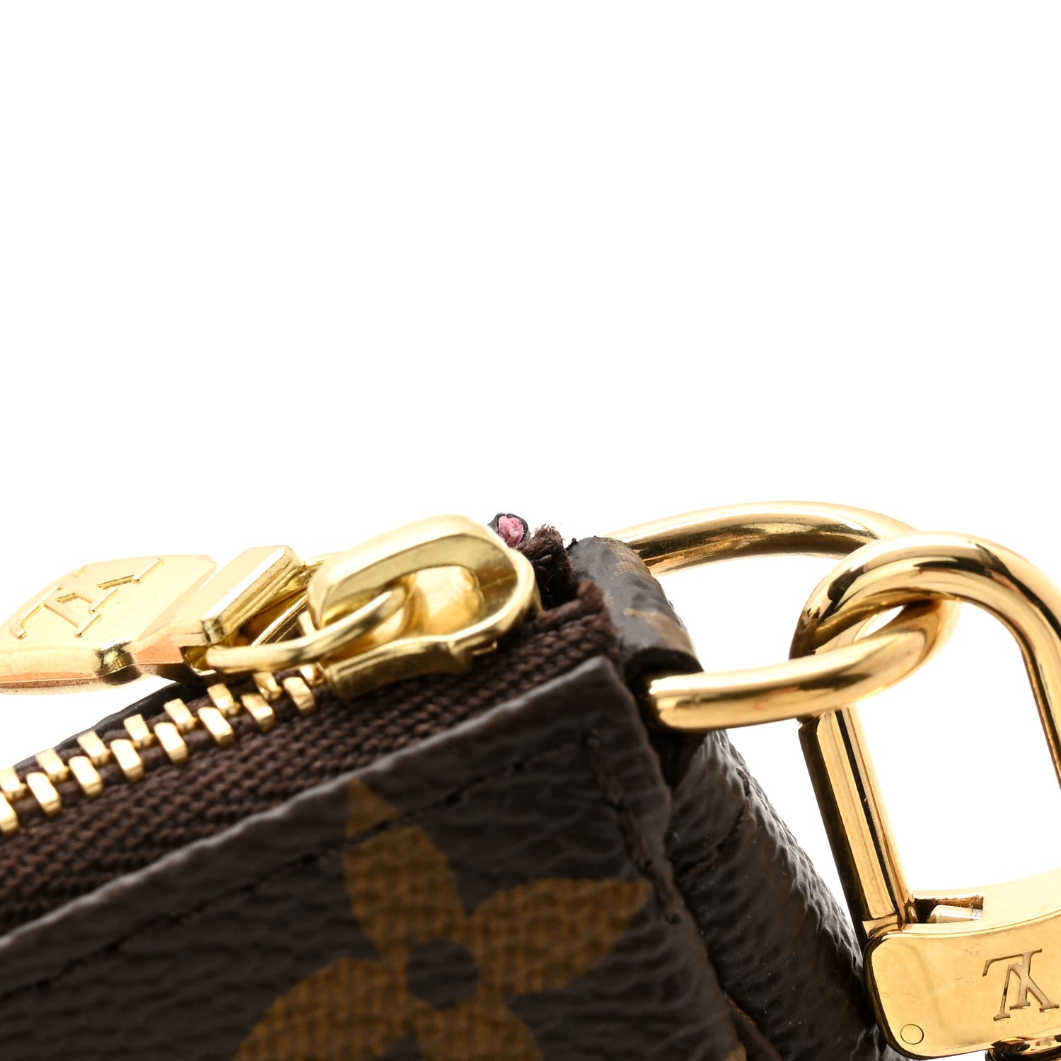 Louis Vuitton Monogram 2023 Christmas Animation Alpine Pochette Accessories Pink 8 of 9