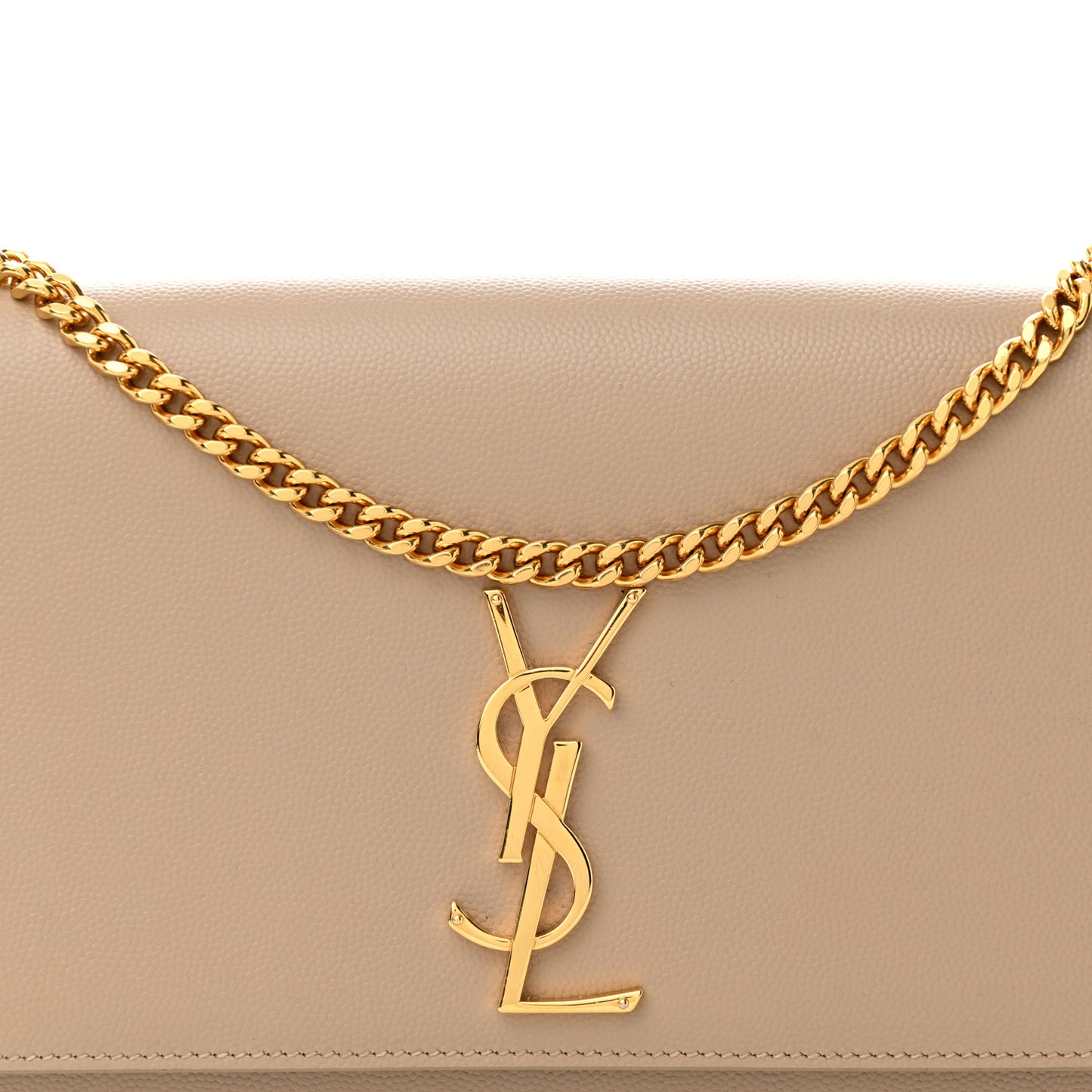 Grain De Poudre Medium Monogram Kate Satchel Nude Powder