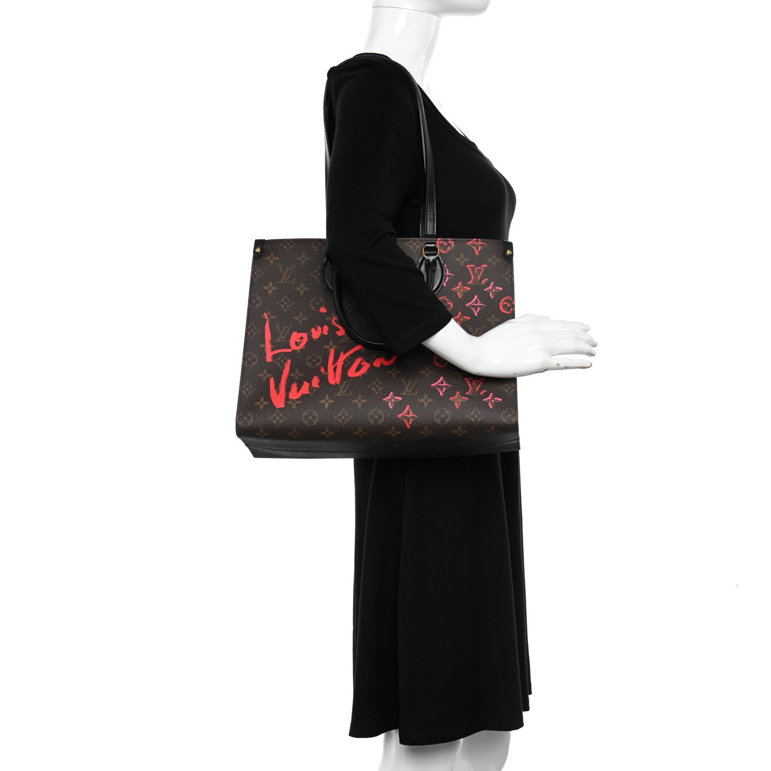 Louis Vuitton Monogram Fall In Love Onthego MM 2 of 9