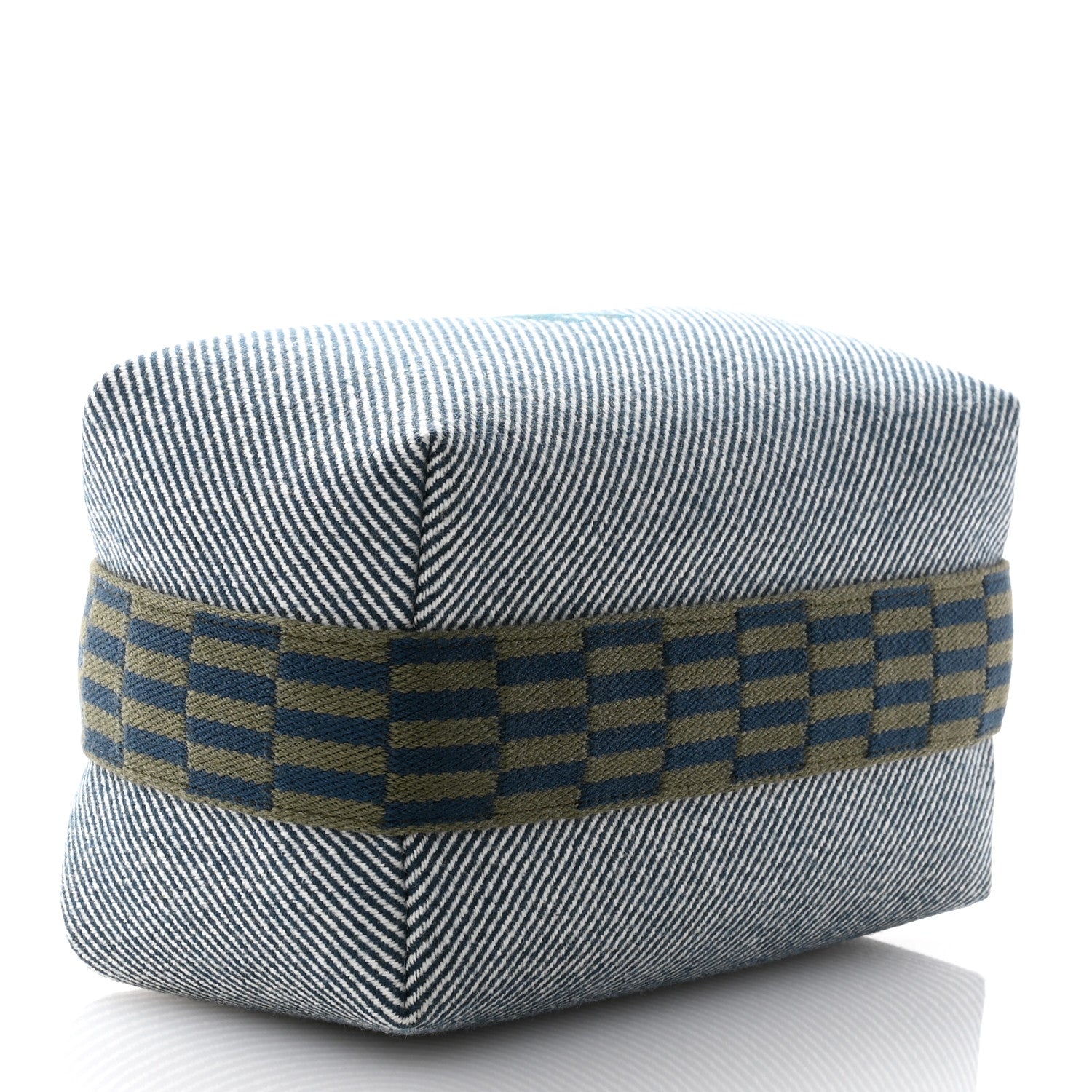 Hermes Wool Small Bride-A-Brac H Natte Pouch Bleu Abysse 4 of 7