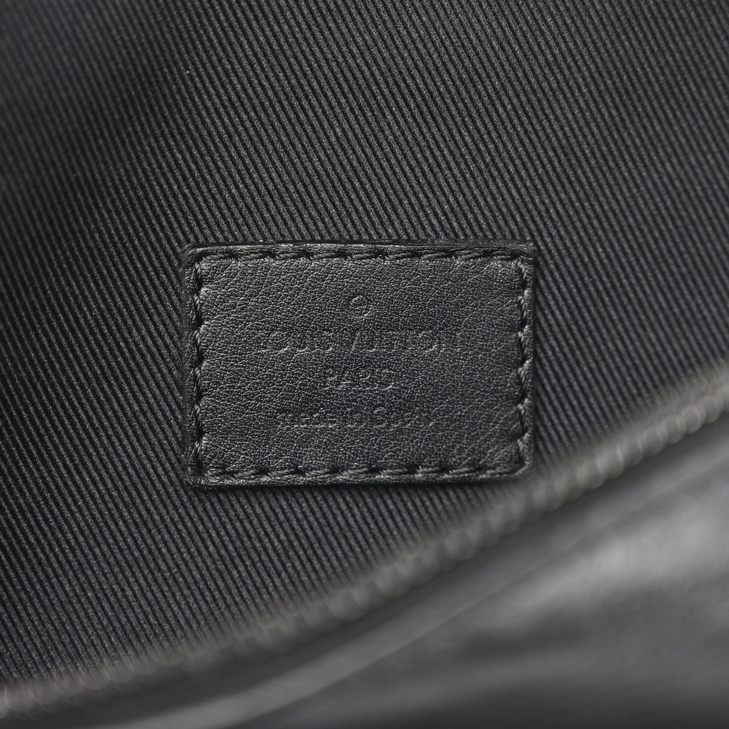 Calfskin Monogram Shadow Discovery Bumbag Black