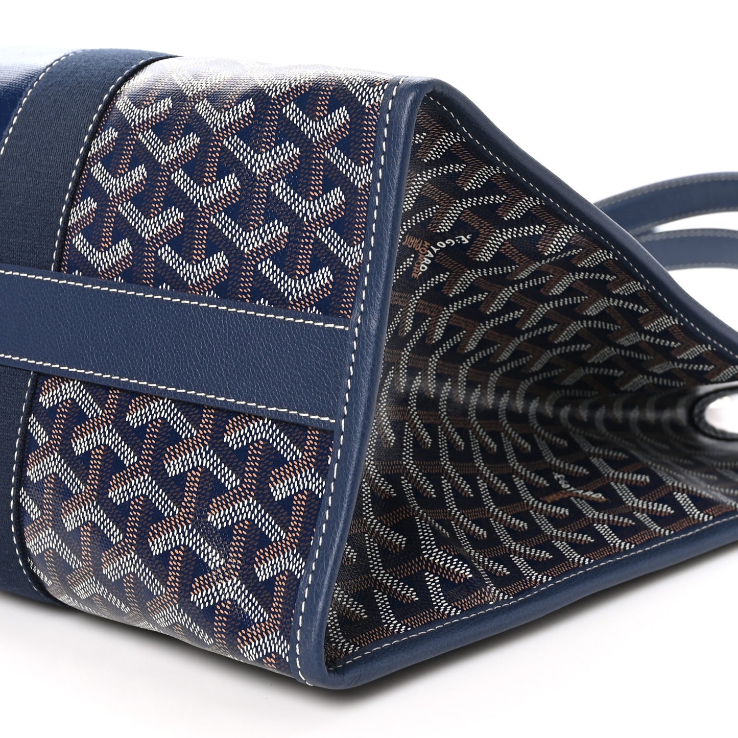 Goyardine Villette Tote Blue