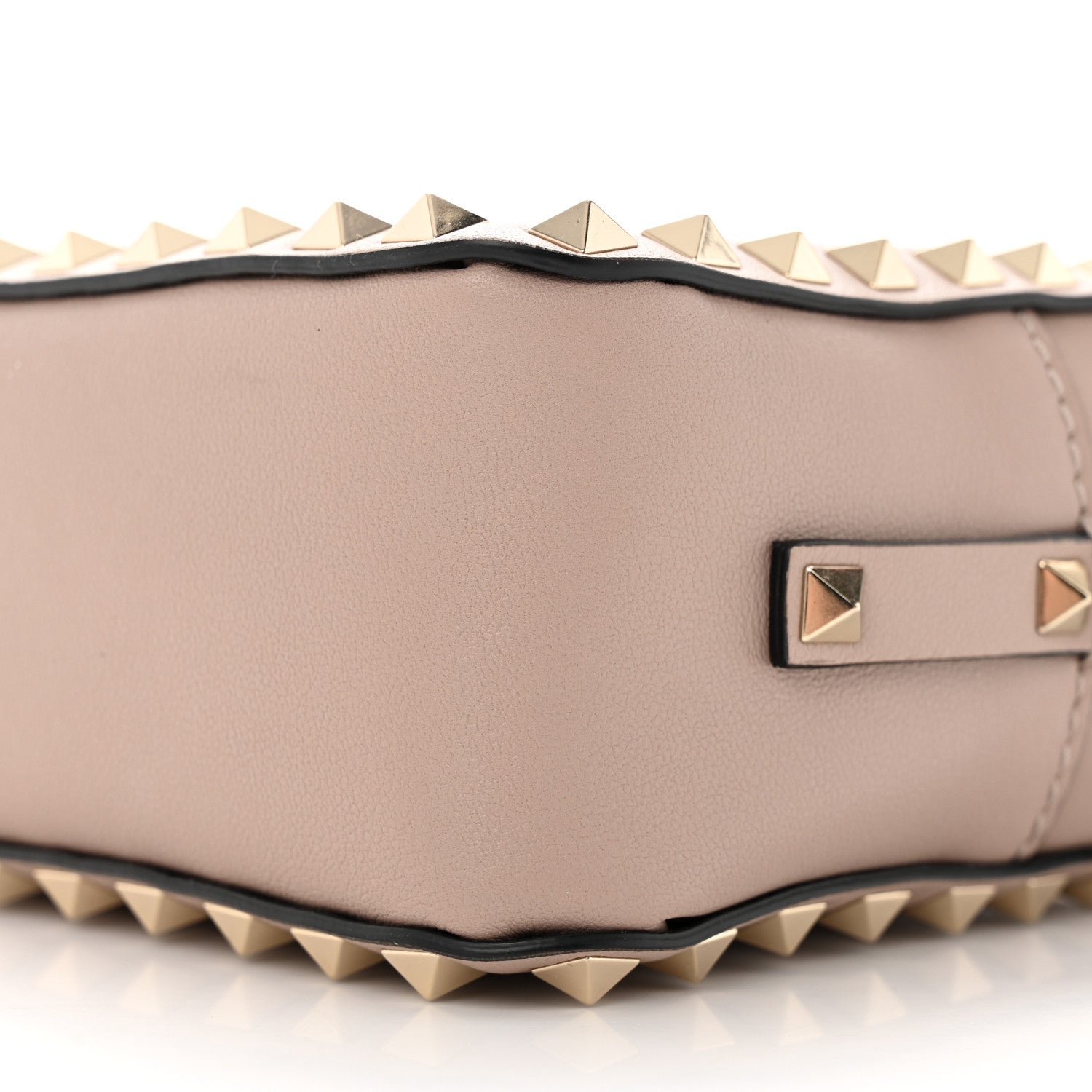 Valentino Garavani Calfskin Rockstud Camera Crossbody Bag Poudre 9 of 9