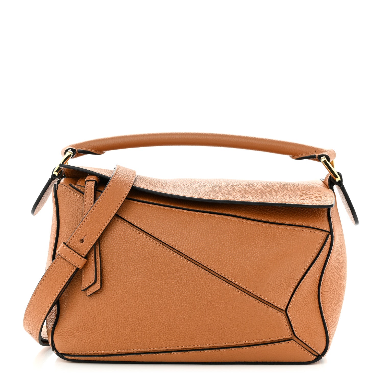 Loewe Calfskin Small Puzzle Bag Light Caramel 1 of 9
