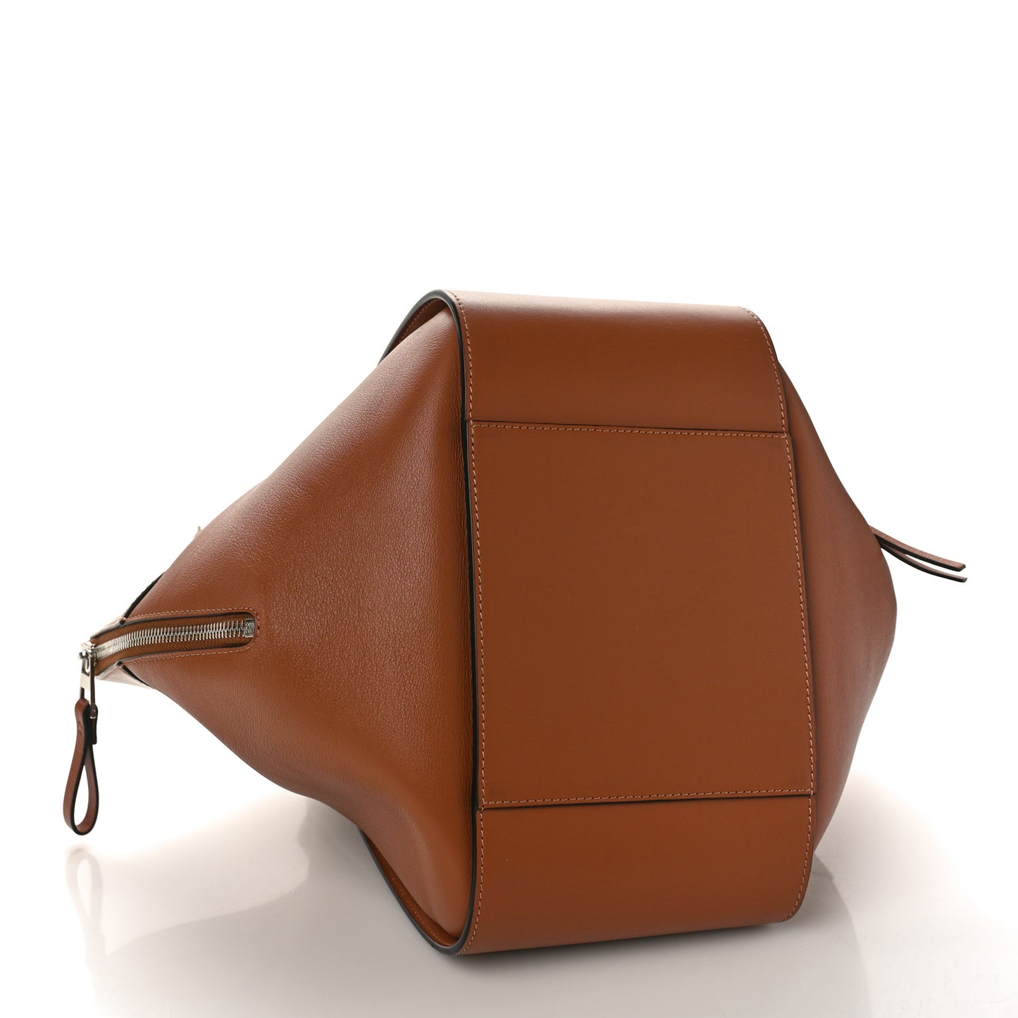 Calfskin Small Hammock Shoulder Bag Tan
