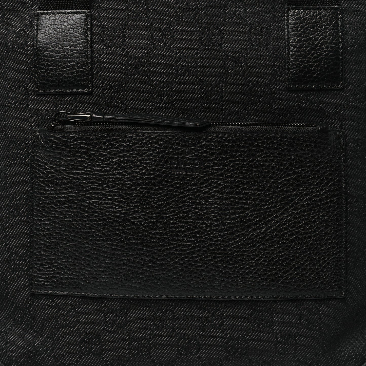 Monogram Tote Bag Black
