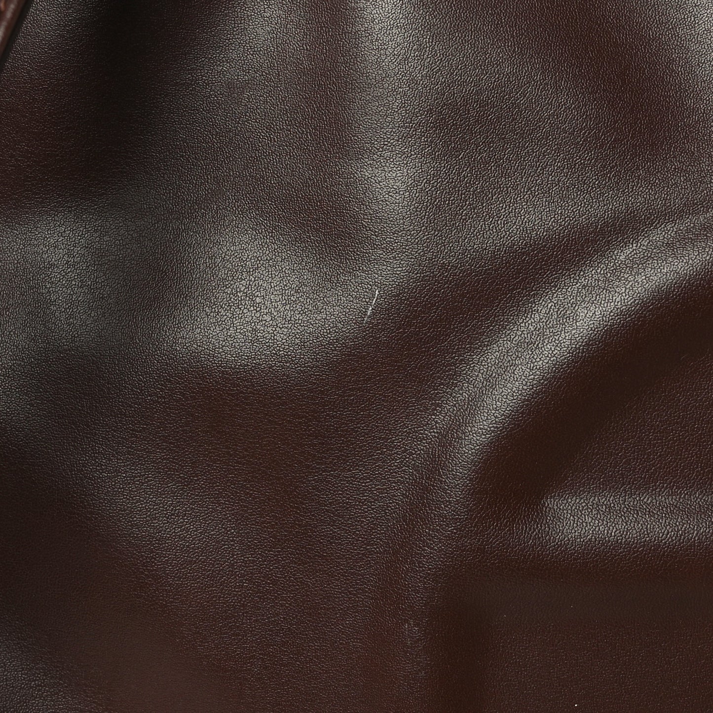 Vegan Leather Medium Shopping Bag Dark Brown