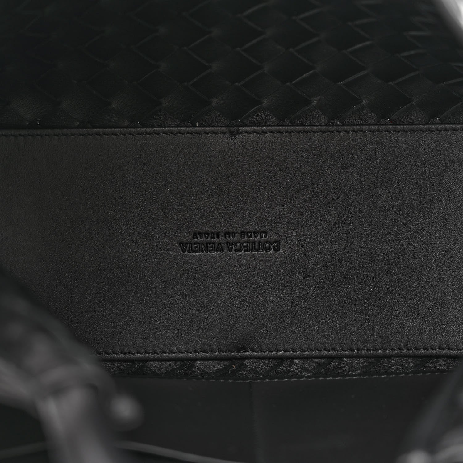 Bottega Veneta Nappa Intrecciato Medium Andiamo Shoulder Bag Black 5 of 10