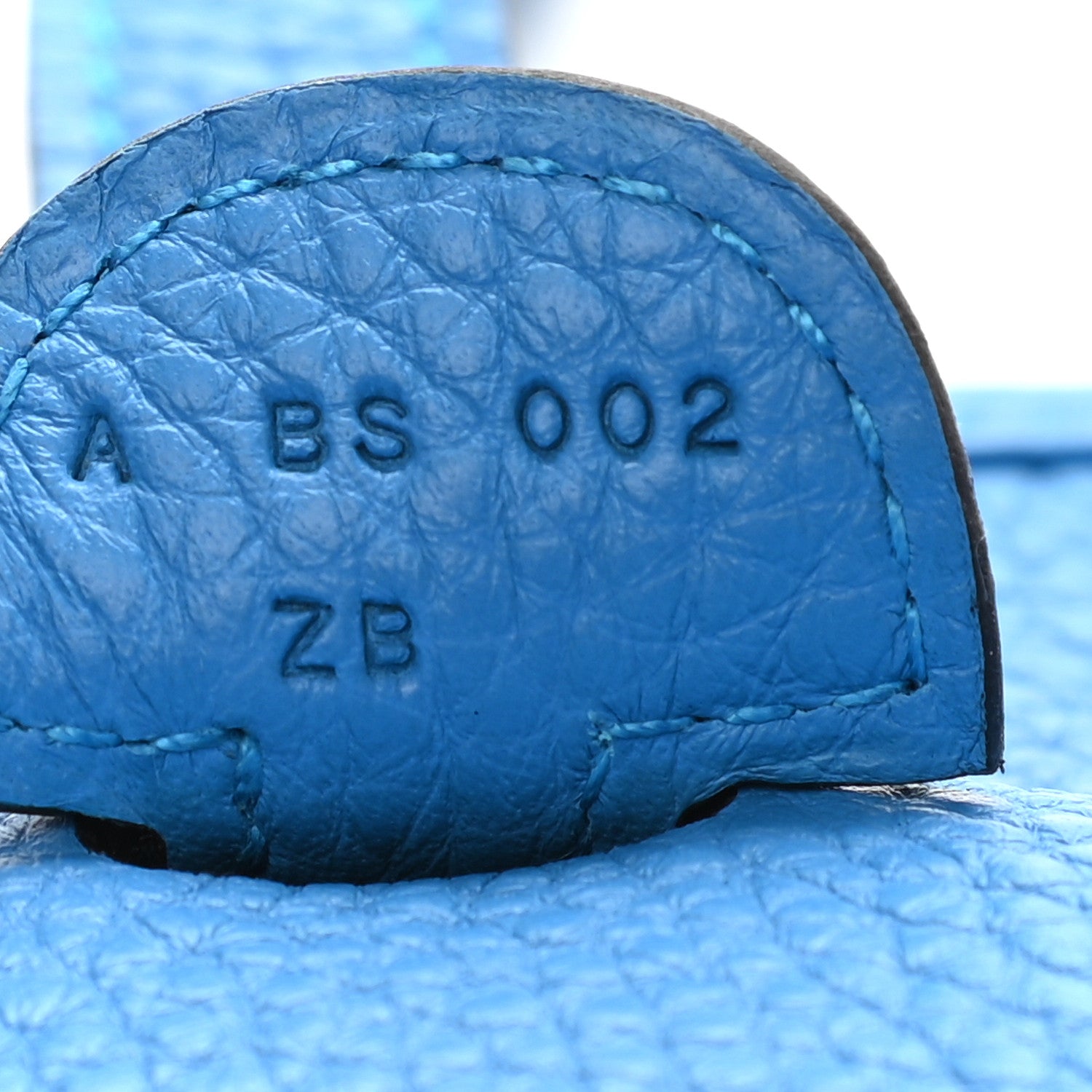 Hermes Taurillon Clemence Evelyne III PM Bleu Zanzibar 6 of 8