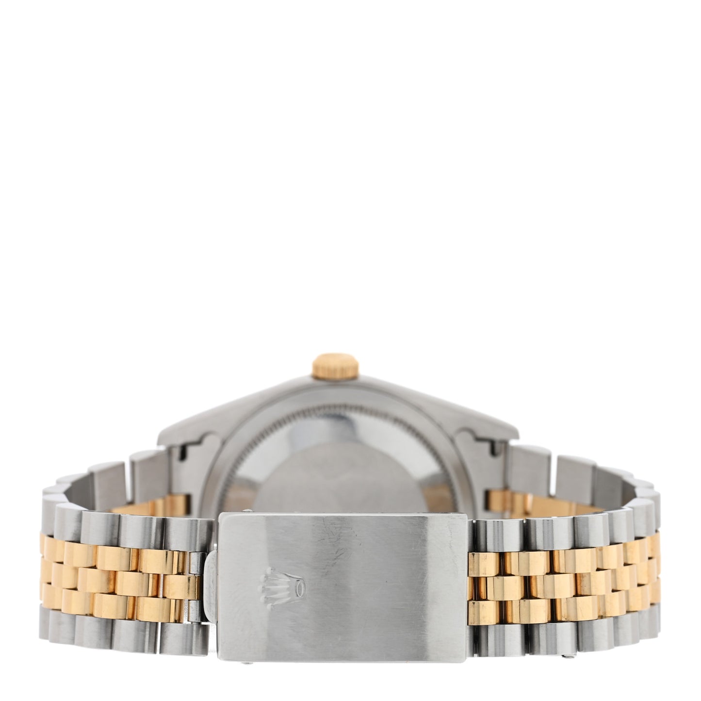 Stainless Steel 18K Yellow Gold 36mm Oyster Perpetual Datejust Watch White Roman 16233