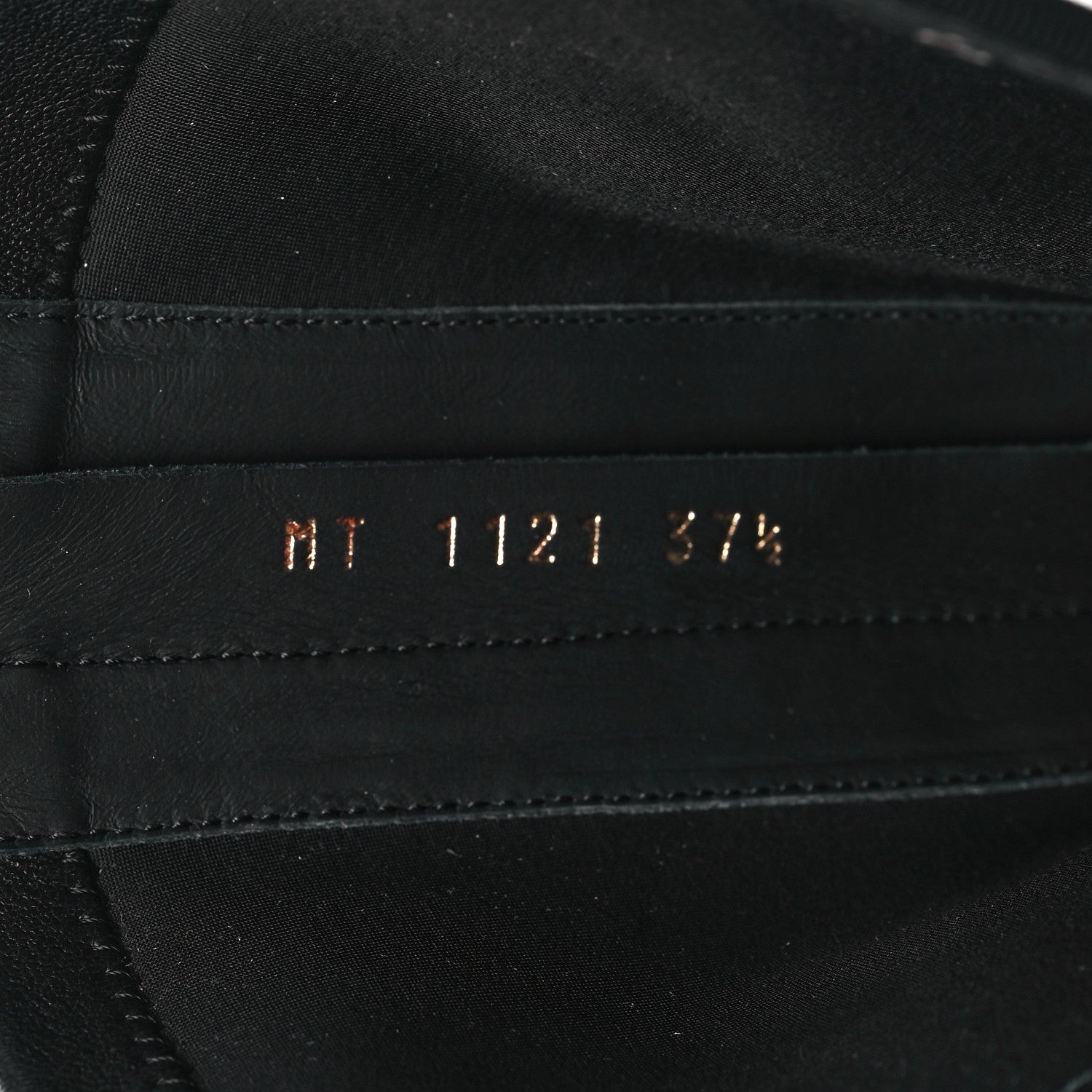 Christian Dior Nappa Stretch Dior Arcade Boots 37.5 Black 9 of 10