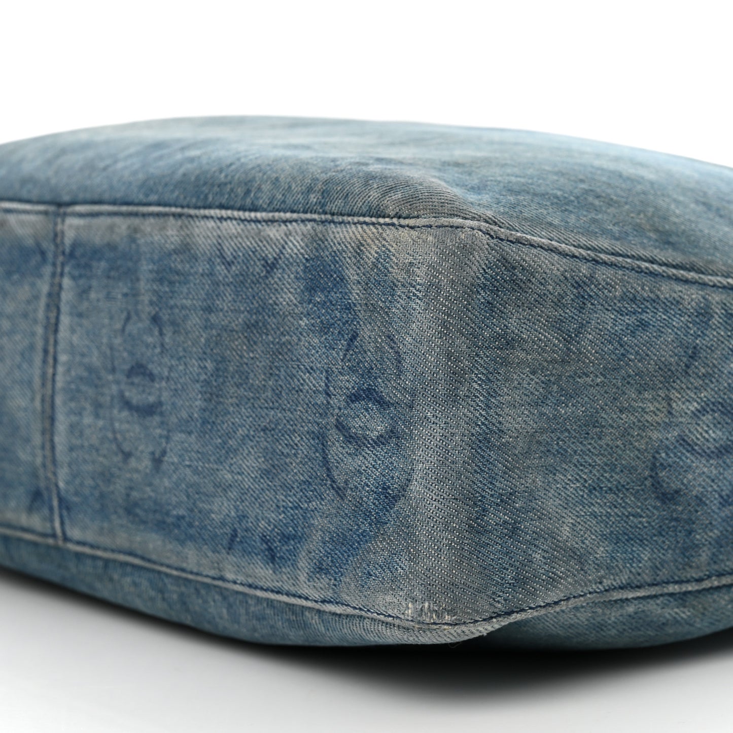 Denim CC Small Hobo Light Blue