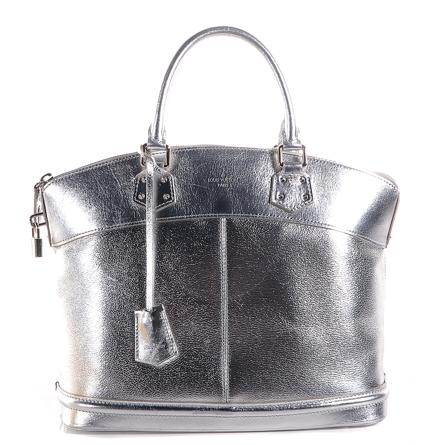 Louis Vuitton Suhali Lockit MM Silver 83177 – FASHIONPHILE