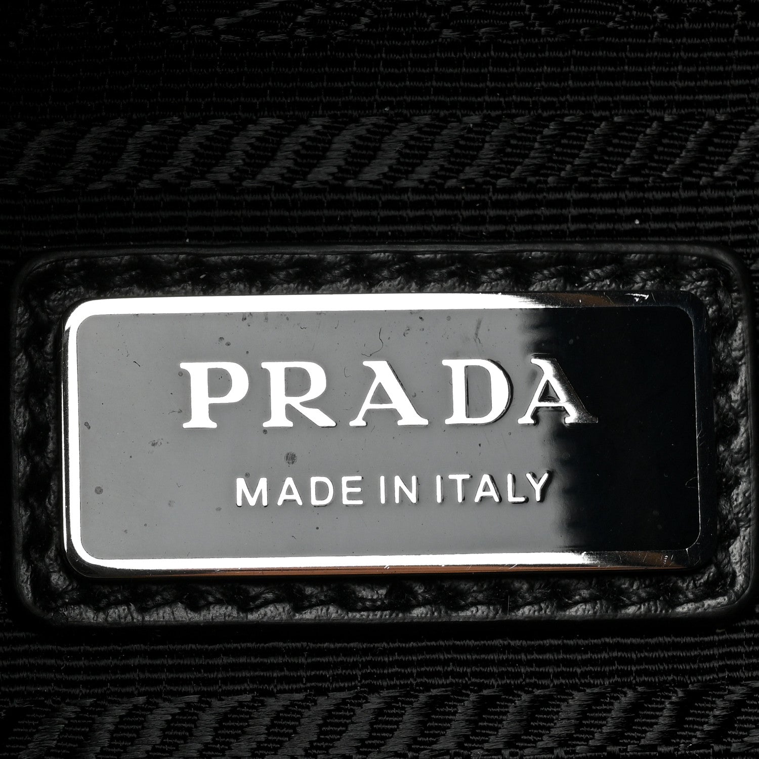 Prada Vitello Daino Triangle Backpack Talco 6 of 8
