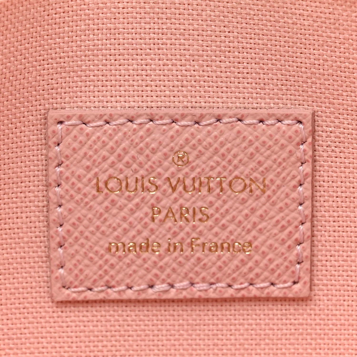 Louis Vuitton Damier Azur Pochette Felicie Chain Wallet Rose Ballerine 9 of 21
