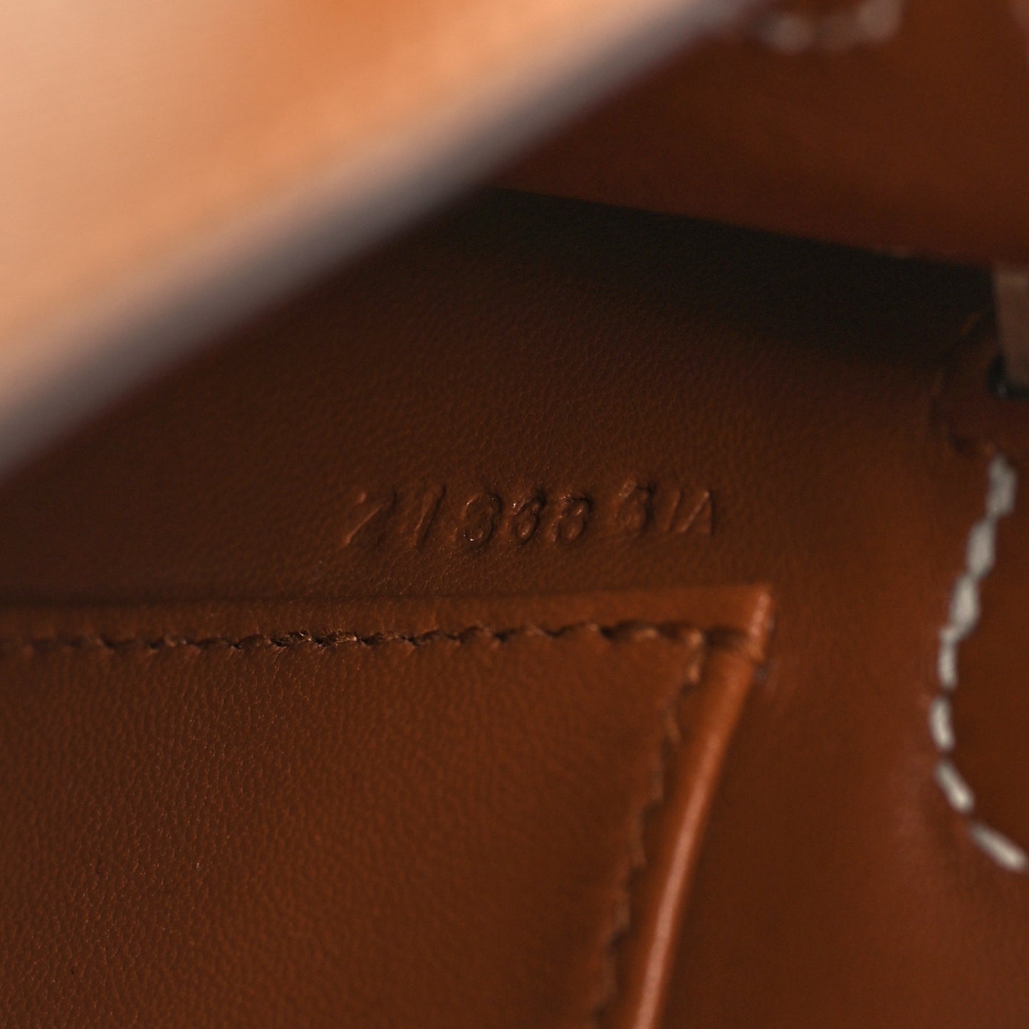 Epsom Horseshoe Mini Kelly Sellier 20 Gold Craie