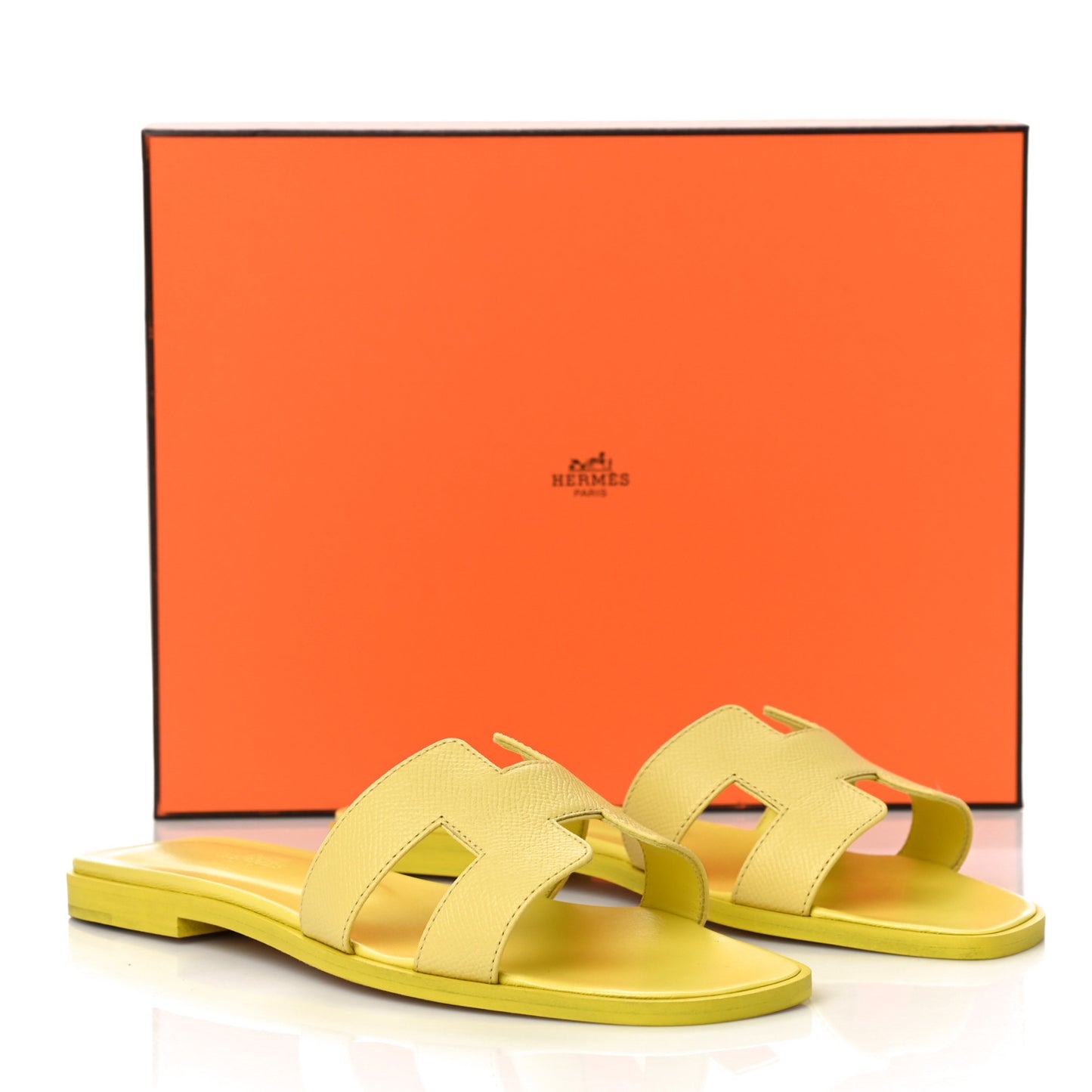 Epsom Oran Sandals 37.5 Jaune Pollen