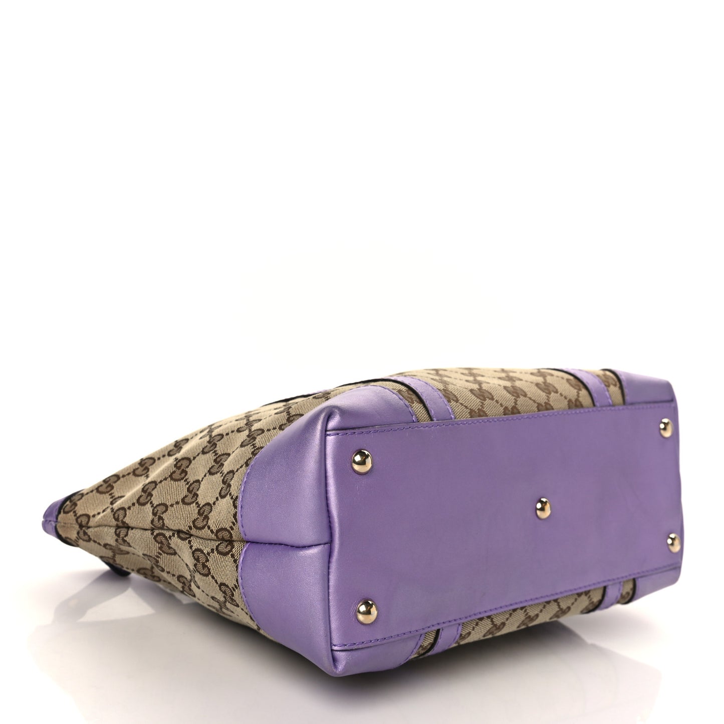 Monogram Small Lovely Heart Tote Purple