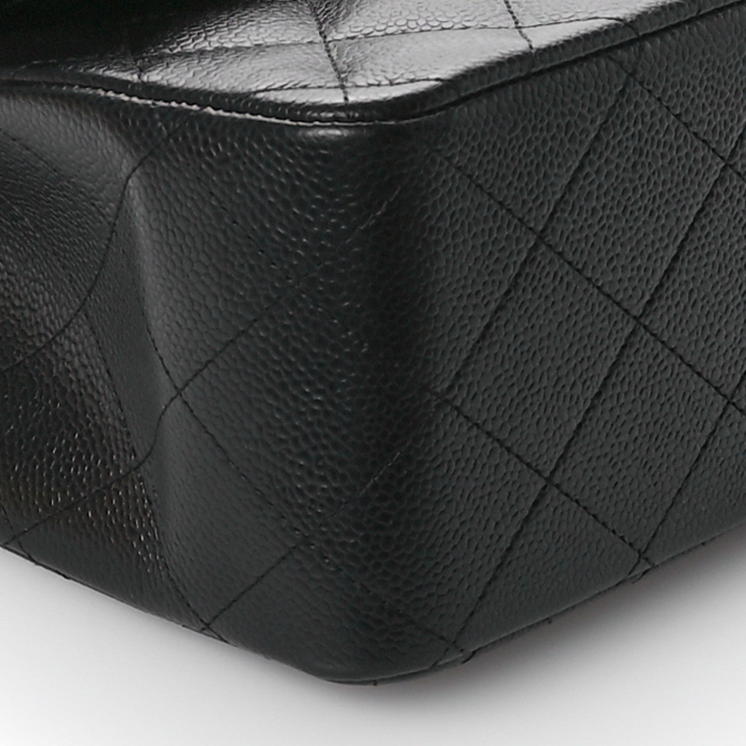 Chanel Caviar Quilted Jumbo Double Flap Black 9 of 11