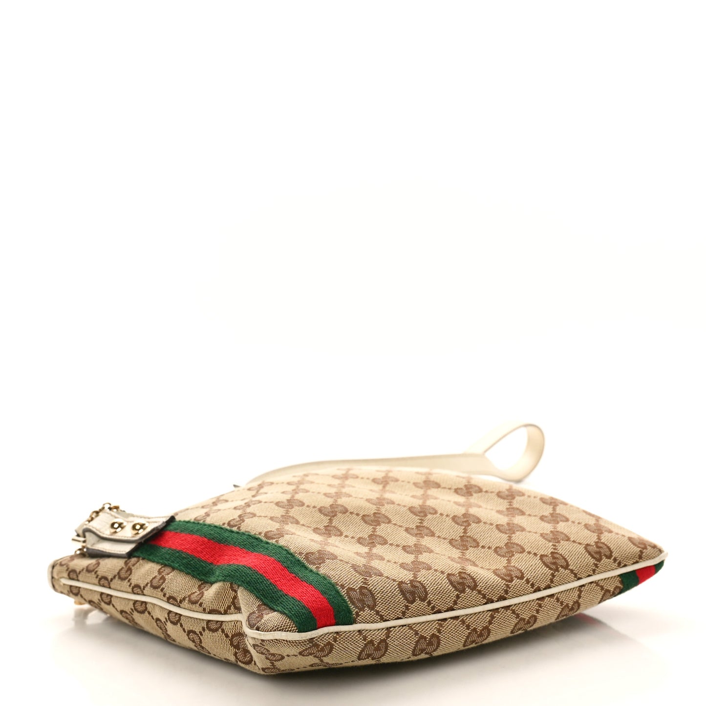 Monogram Web Jolicoeur Charms Messenger White