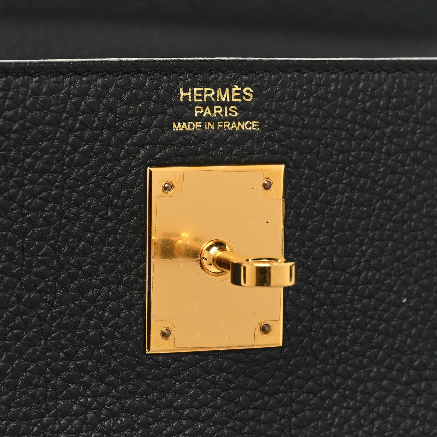Hermes Togo Kelly Retourne 32 Black 6 of 12