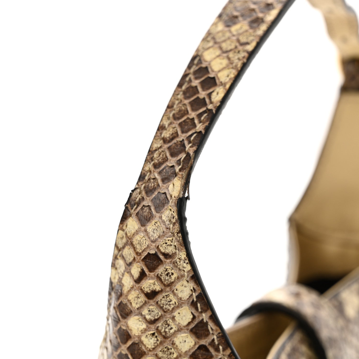 Gucci Snakeskin Mini Jackie 1961 Hobo Beige 17 of 18