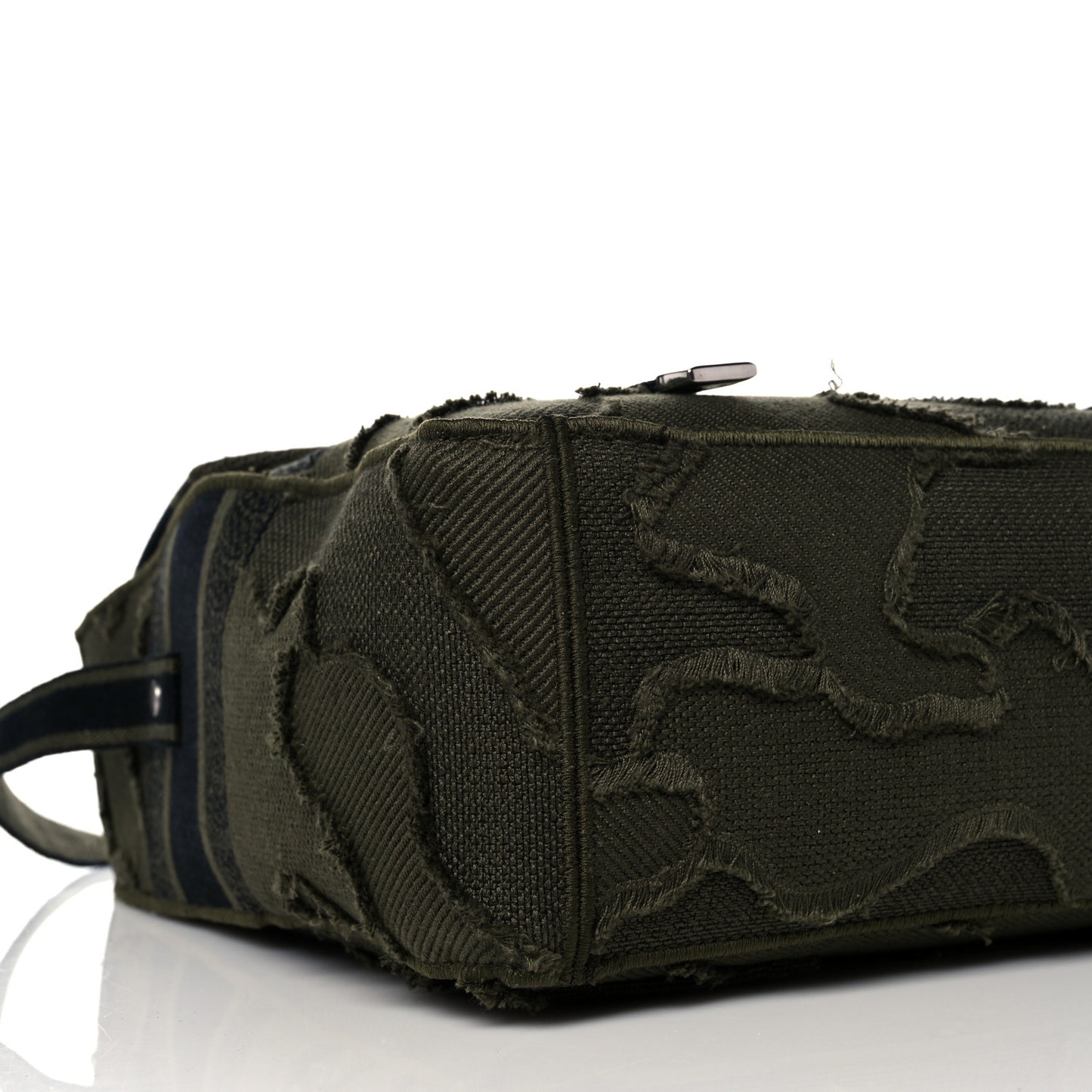 Canvas Embroidered Camouflage Diorcamp Messenger Green
