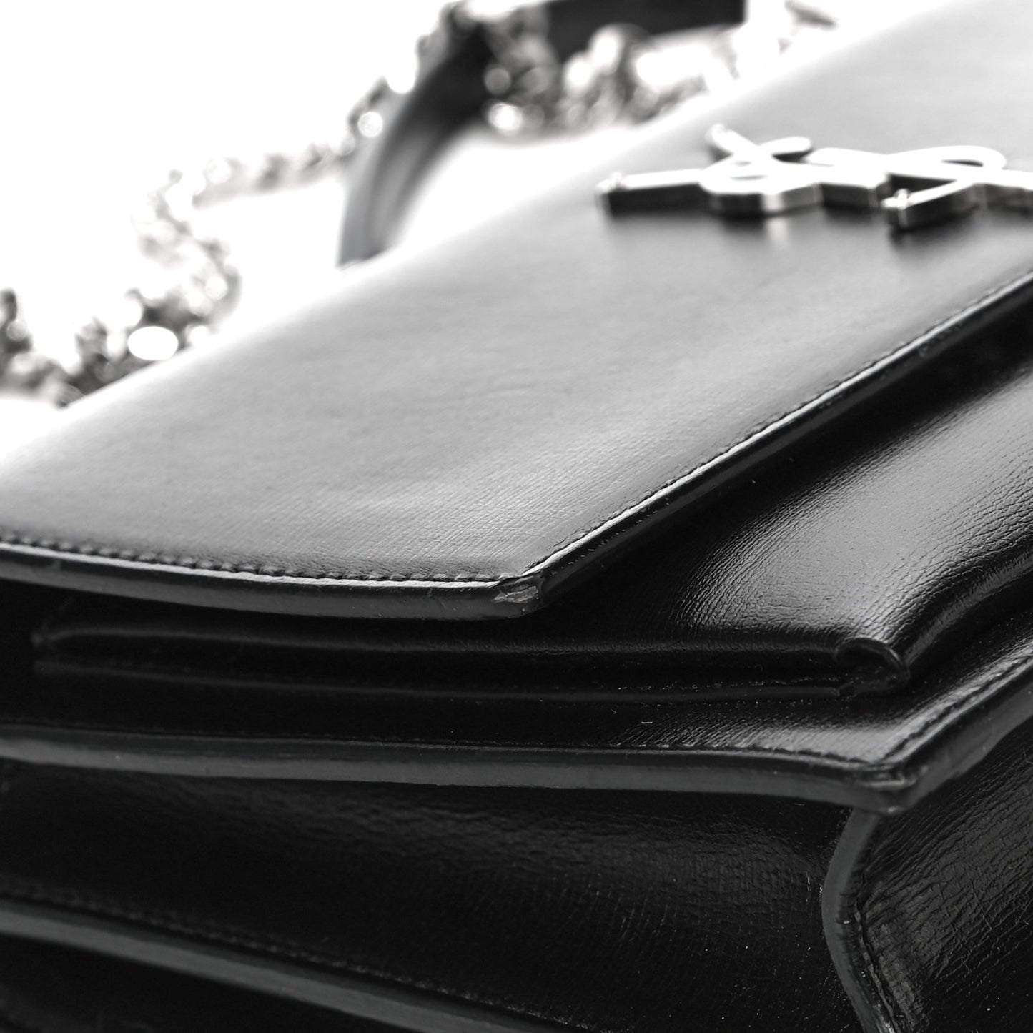 Calfskin Medium Monogram Sunset Black