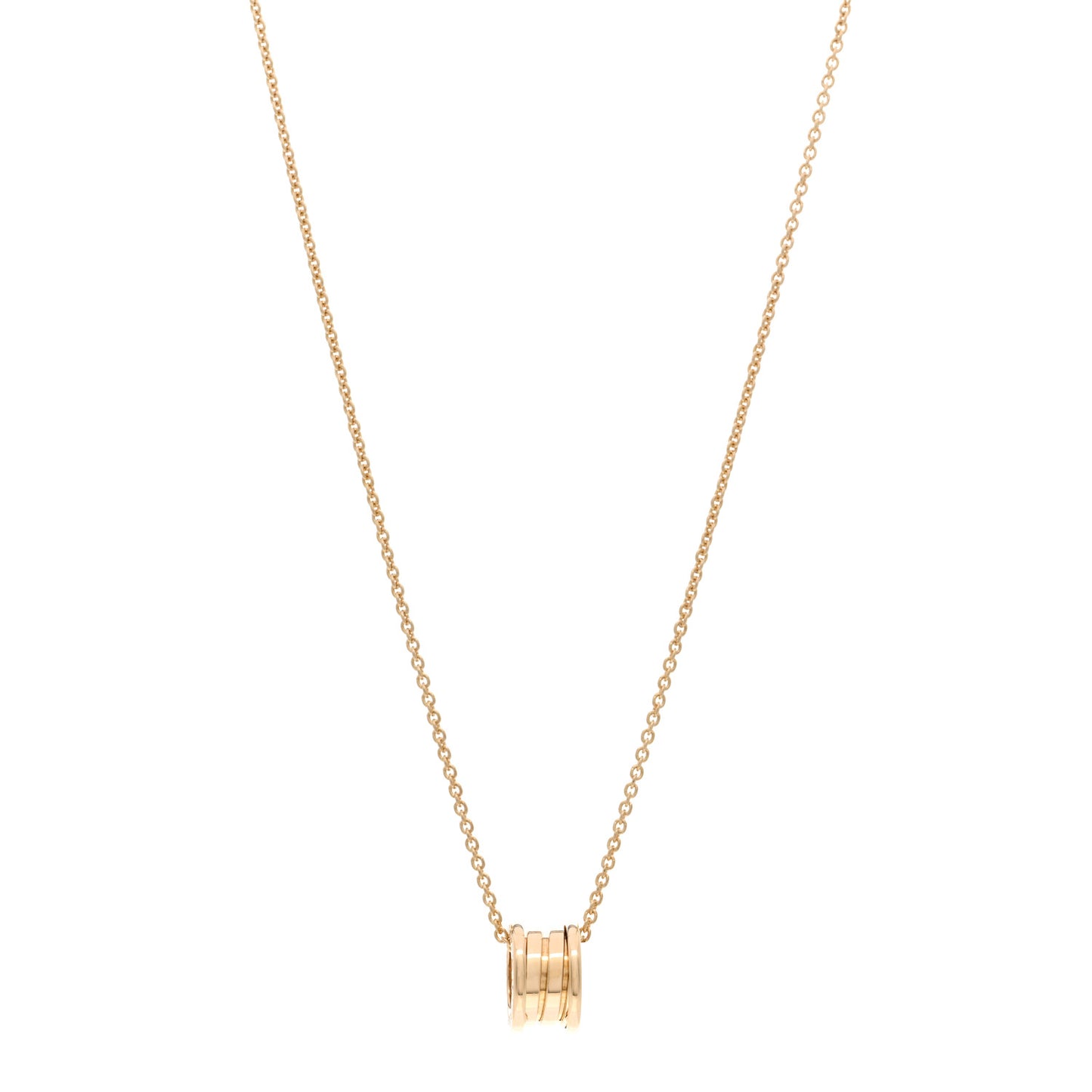 18K Yellow Gold B.Zero1 Pendant Necklace