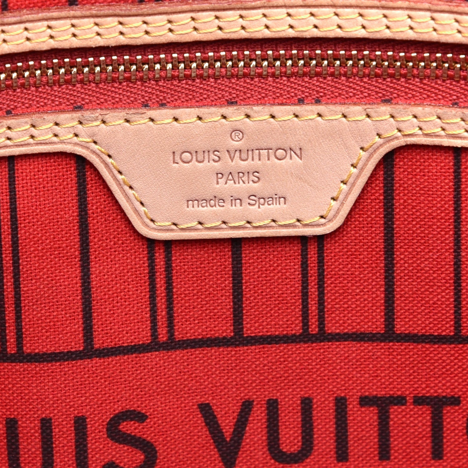 Louis Vuitton Monogram Neo Neverfull MM Cherry 6 of 9
