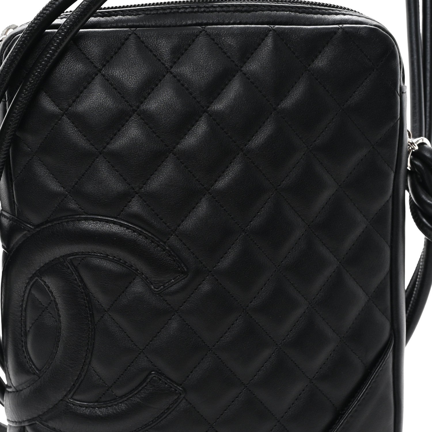 Chanel Calfskin Quilted Medium Cambon Messenger Black 8 of 10