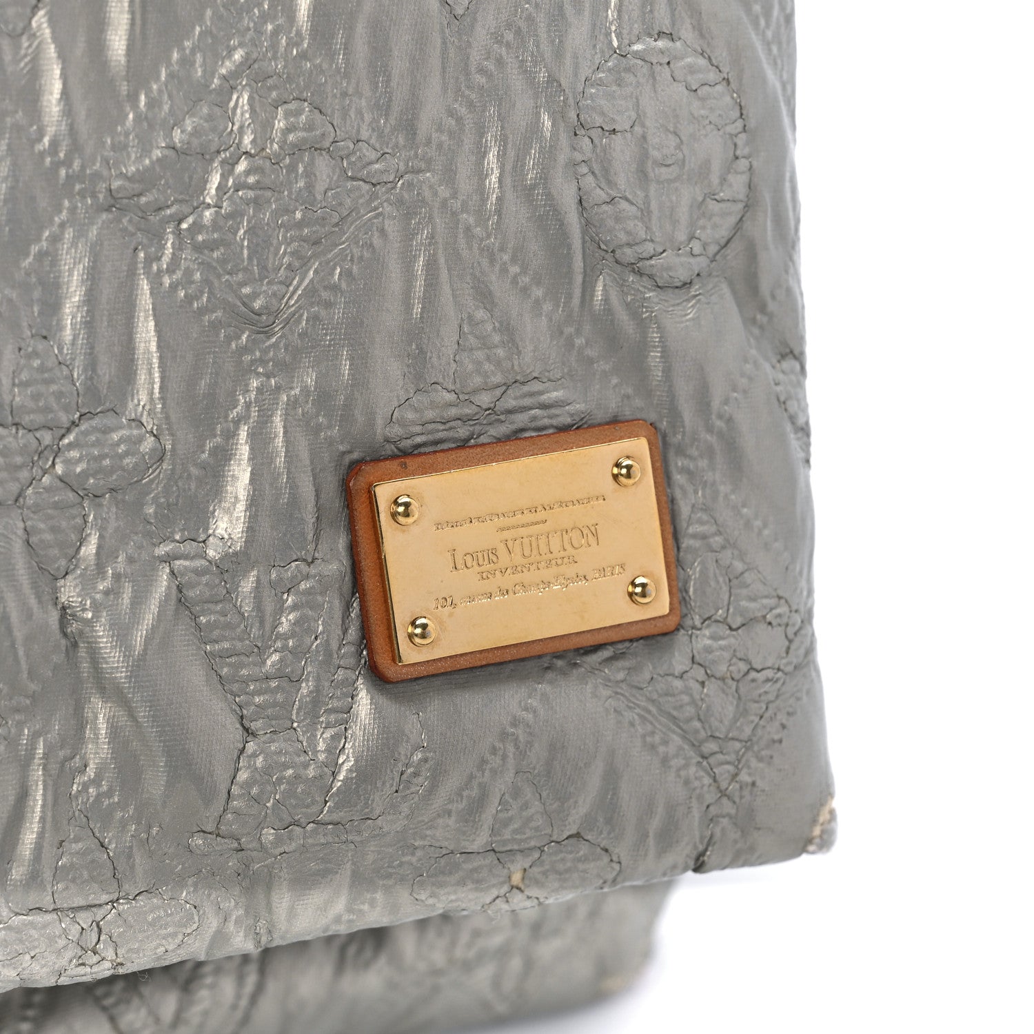 Louis Vuitton Jacquard Quilted Monogram Limelight Clutch GM Perle 8 of 12