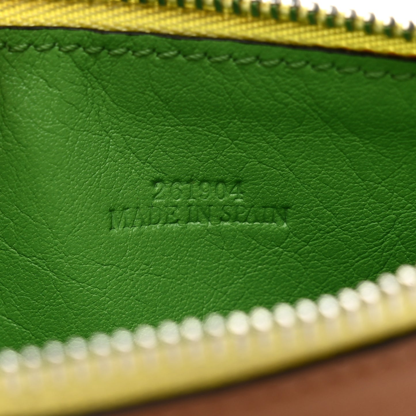 Soft Calfskin Coin Card Holder Tan Multicolor