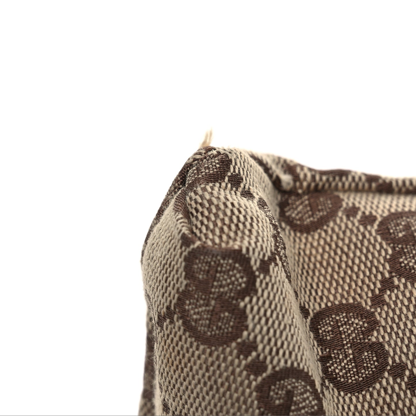 GG Monogram Double Pocket Belt Bag Dark Brown