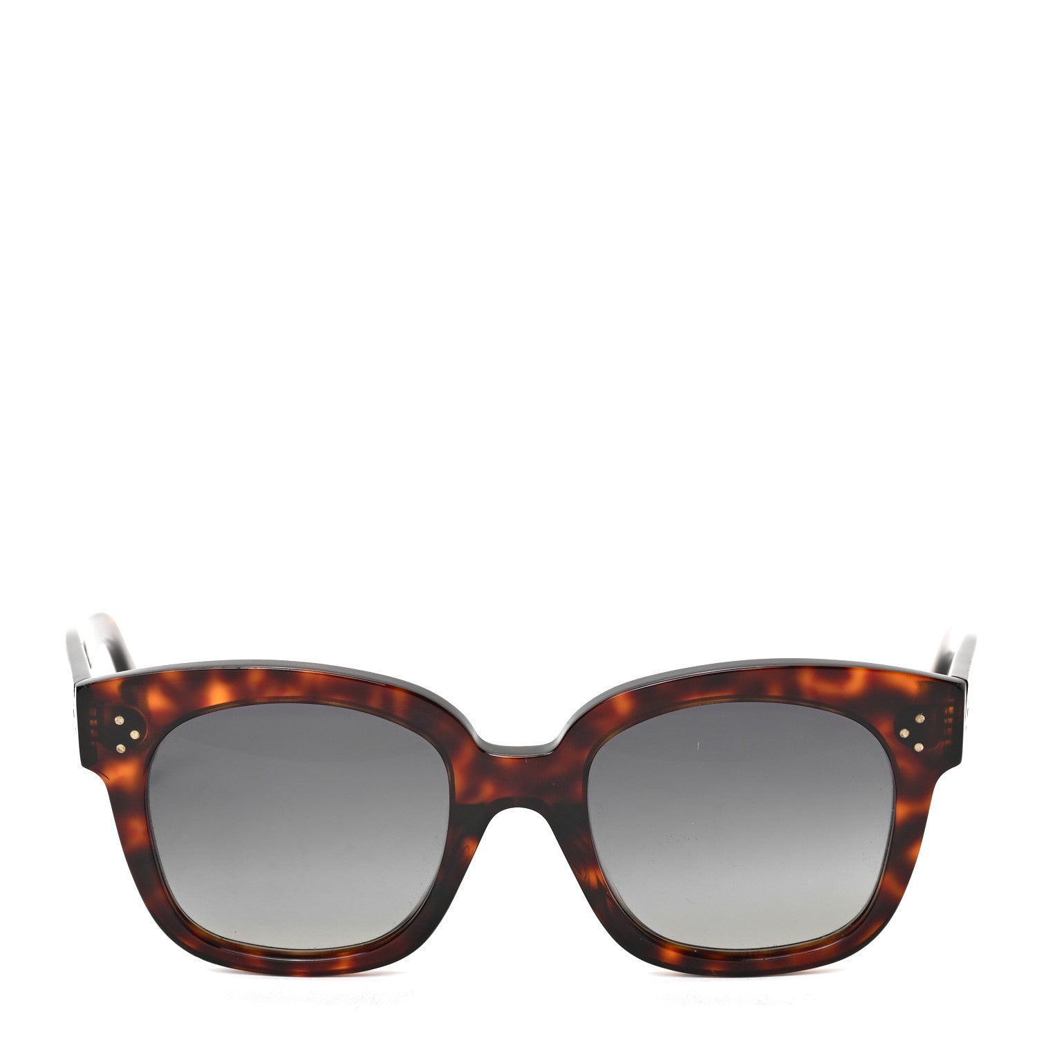 Celine Acetate Polarized Oversized Sunglasses CL4055FN Tortoise 2 of 6