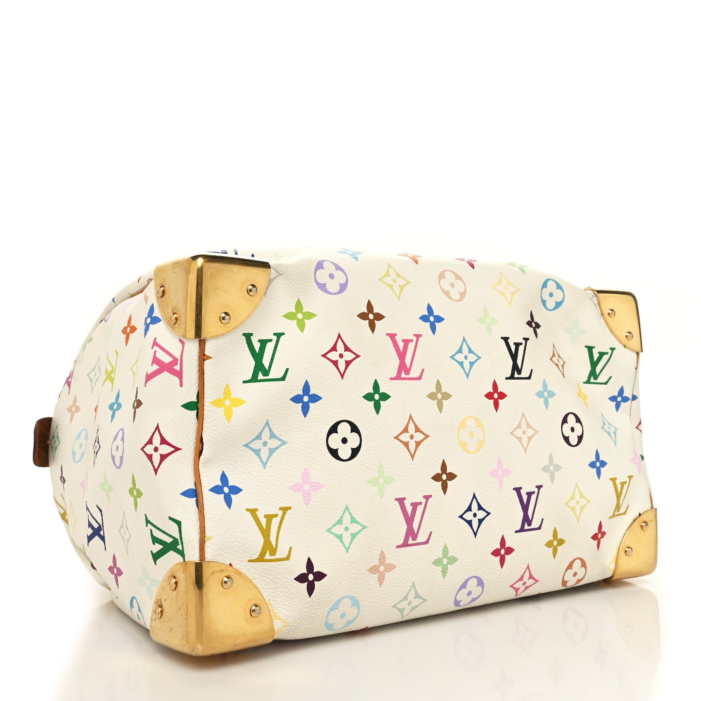 Monogram Multicolor Speedy 30 White