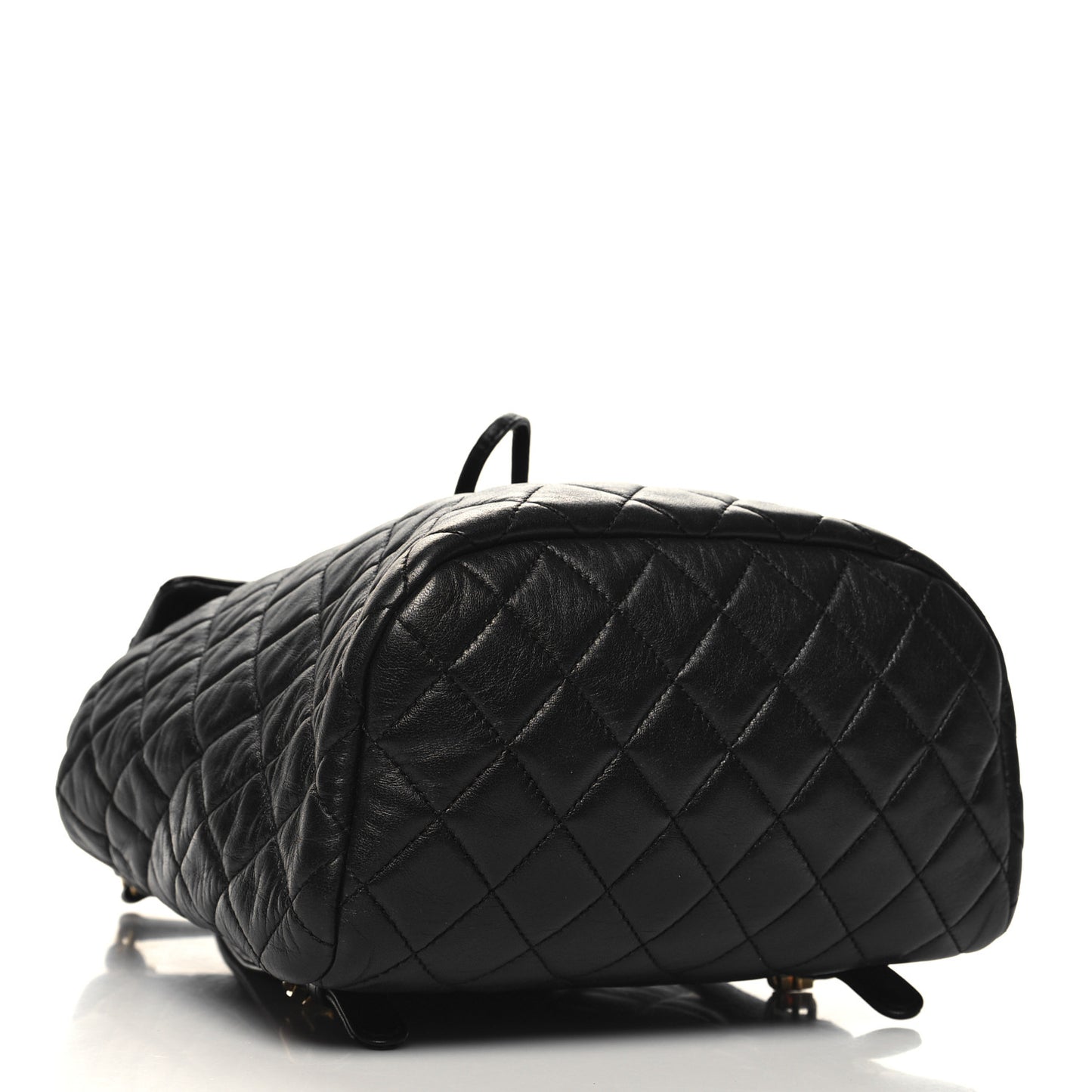 Lambskin Quilted Small Urban Spirit Backpack Black