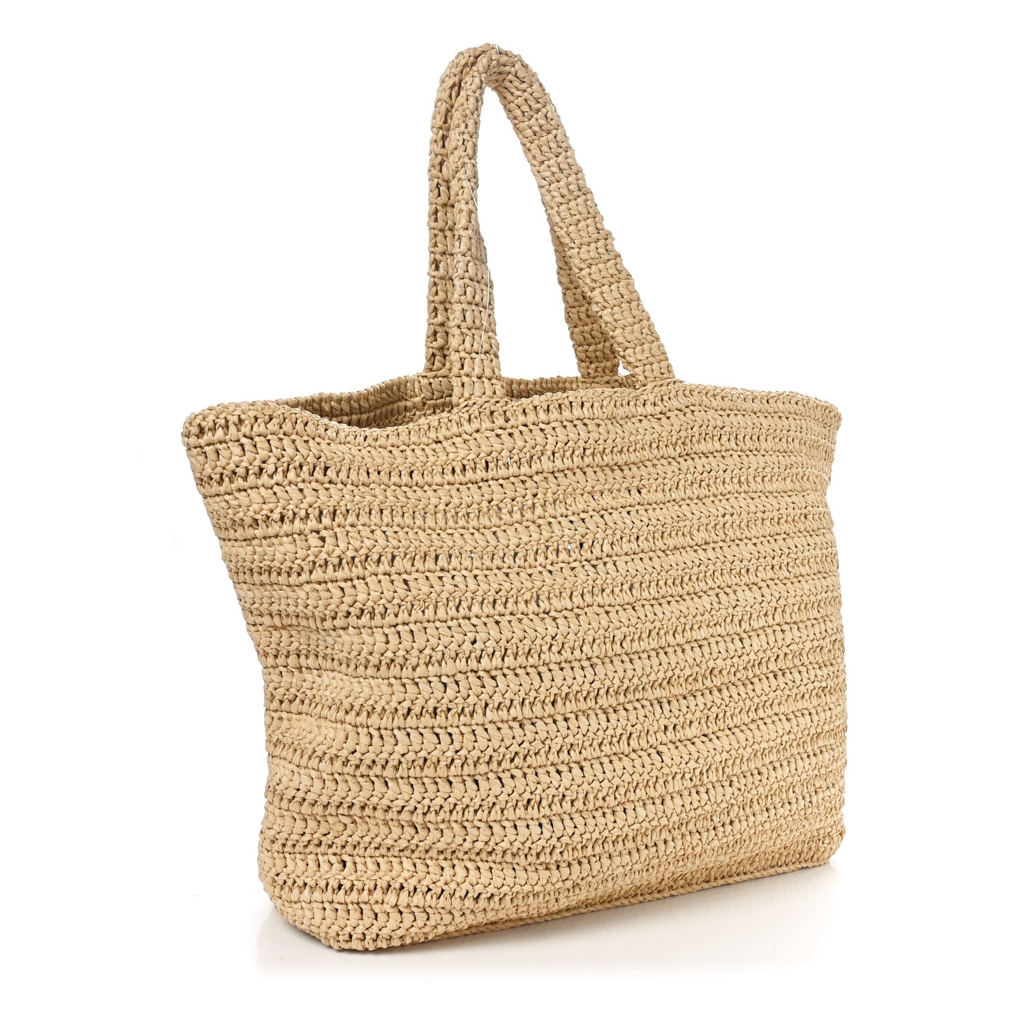 Raffia Rive Gauche Tote Natural
