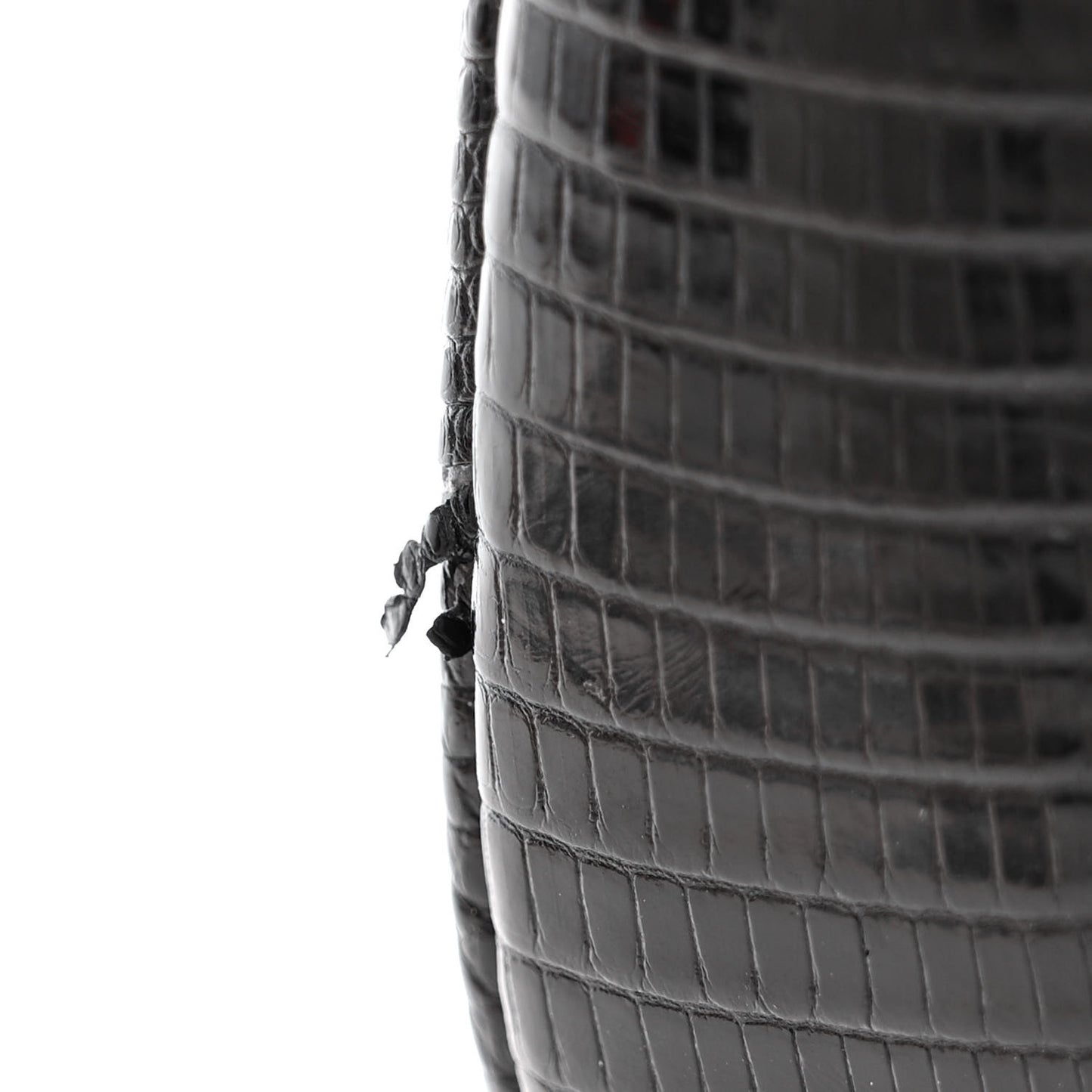 Lizard Sequin GG Monogram Mini Jackie 1961 Hobo Black White